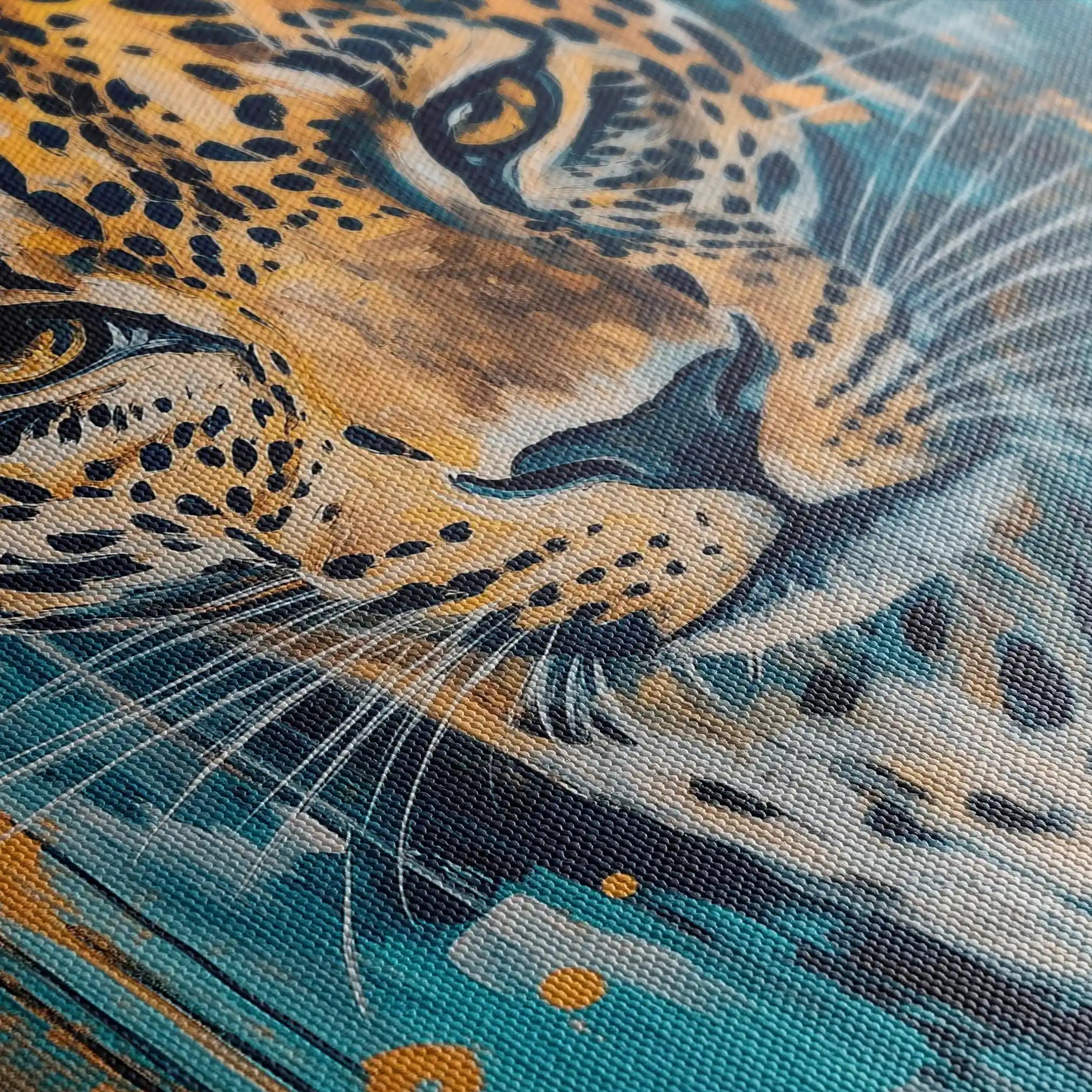 Animals 153 Canvas Art 60 x 40 cm / Black