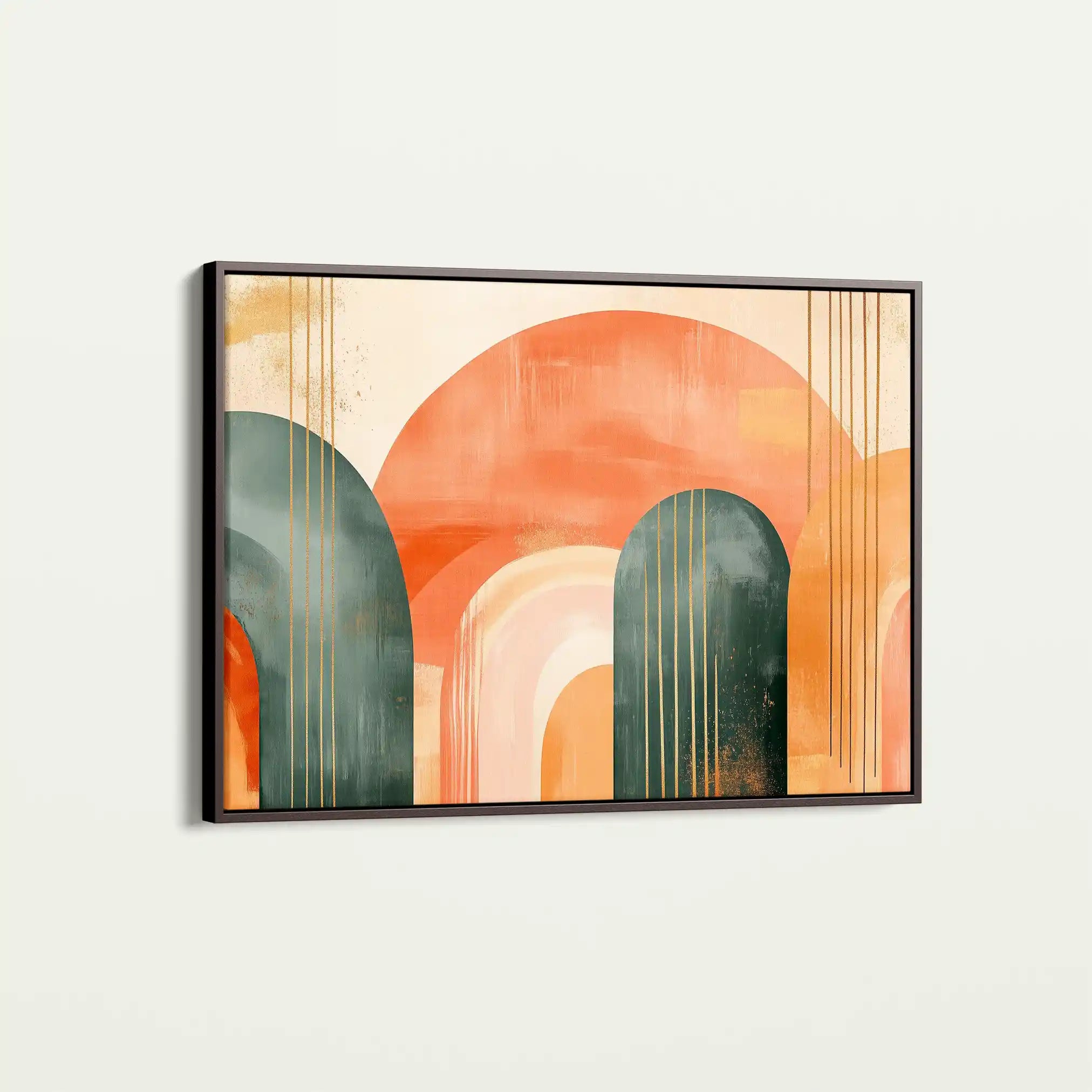 Boho 153 Canvas Art 60 x 40 cm / Black