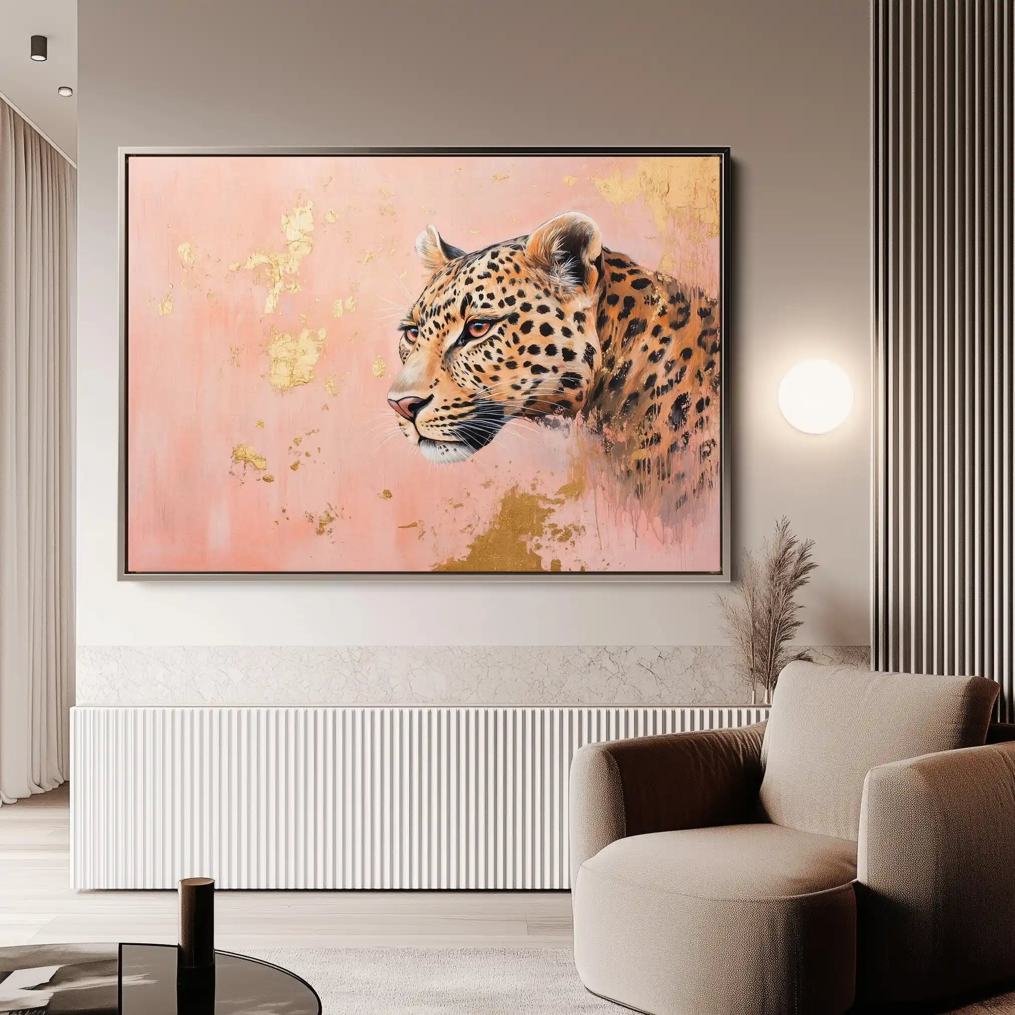 Animals 154 Canvas Art 60 x 40 cm / Black