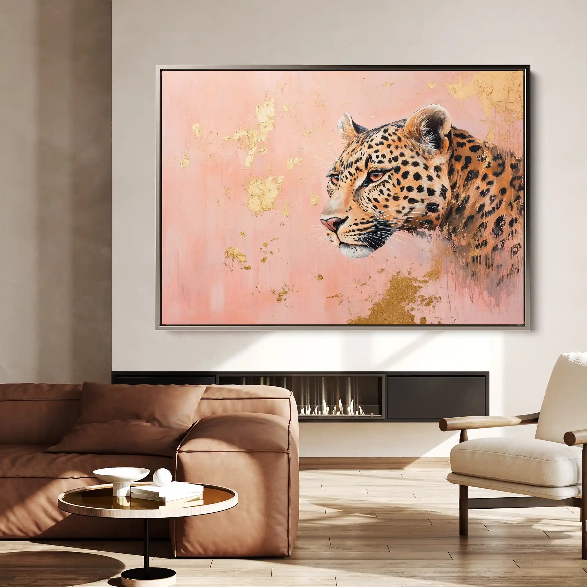 Animals 154 Canvas Art 60 x 40 cm / Black