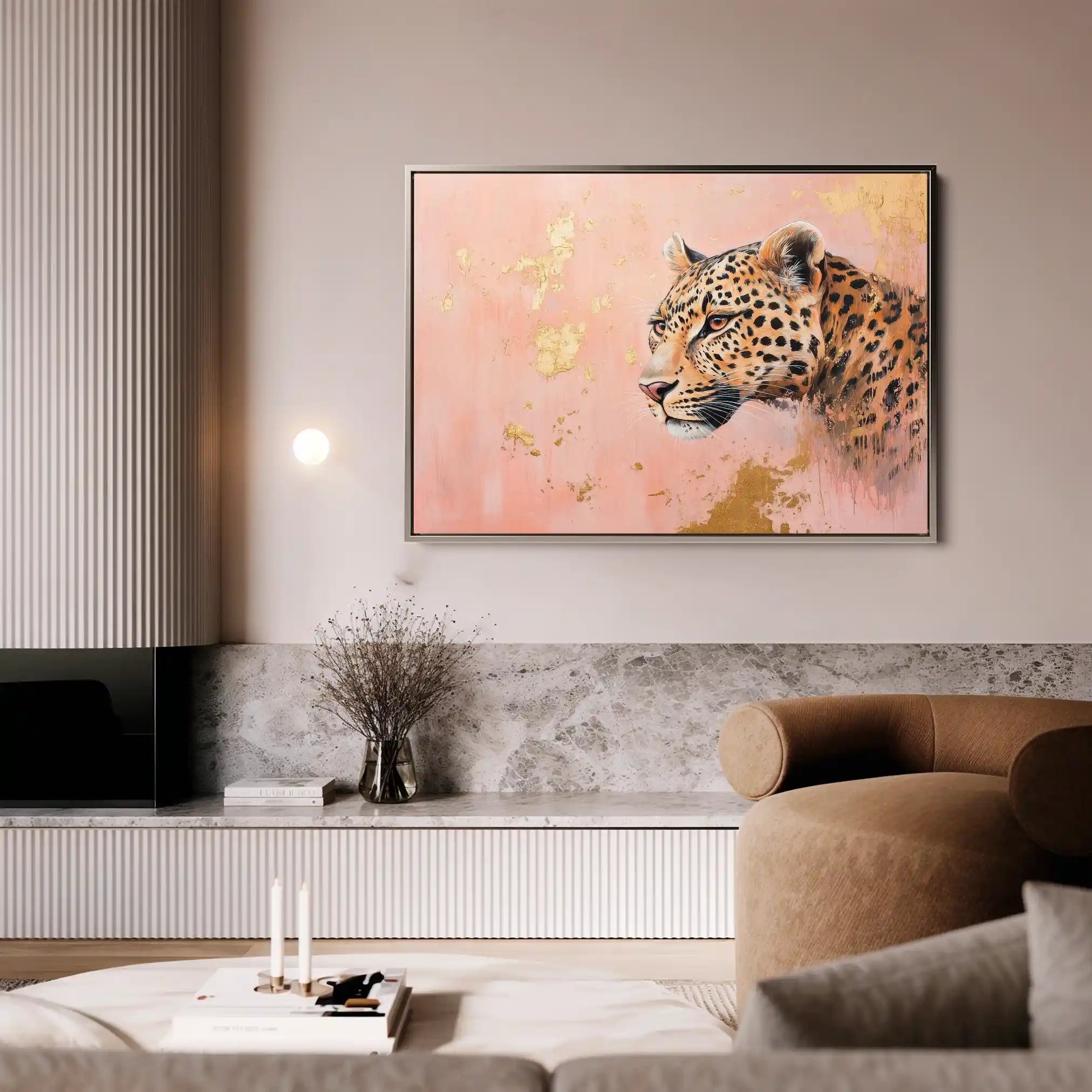 Animals 154 Canvas Art 60 x 40 cm / Black