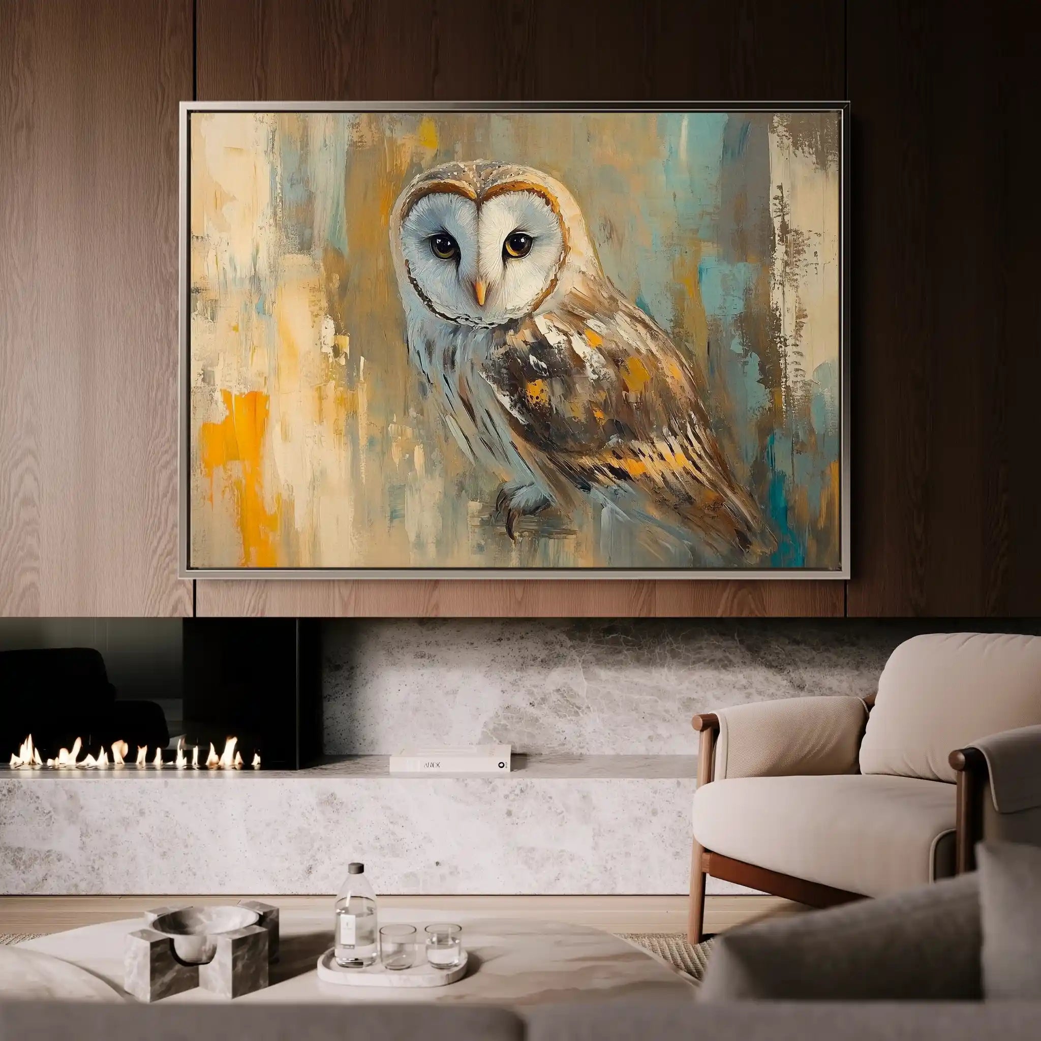 Animals 155 Canvas Art 60 x 40 cm / Black