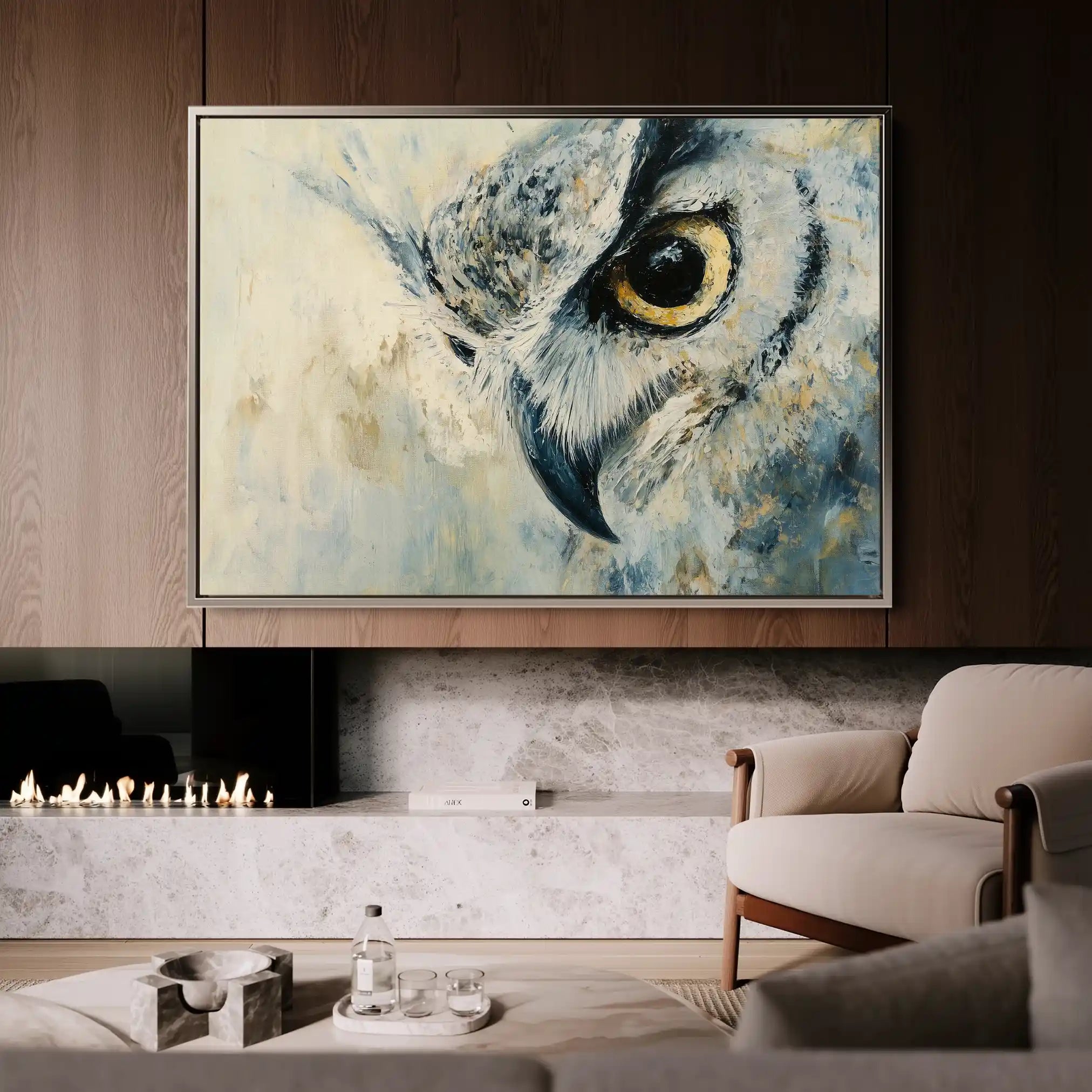 Animals 156 Canvas Art 60 x 40 cm / Black