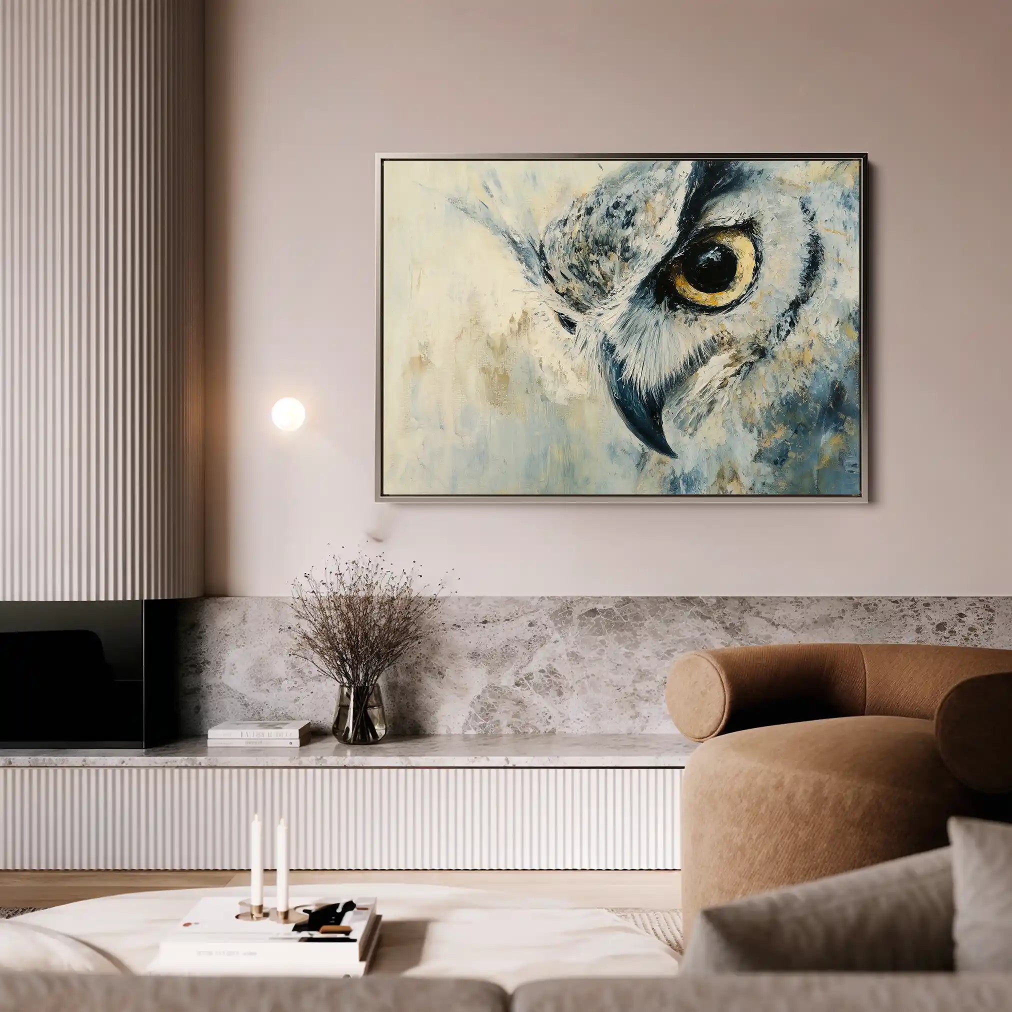 Animals 156 Canvas Art 60 x 40 cm / Black