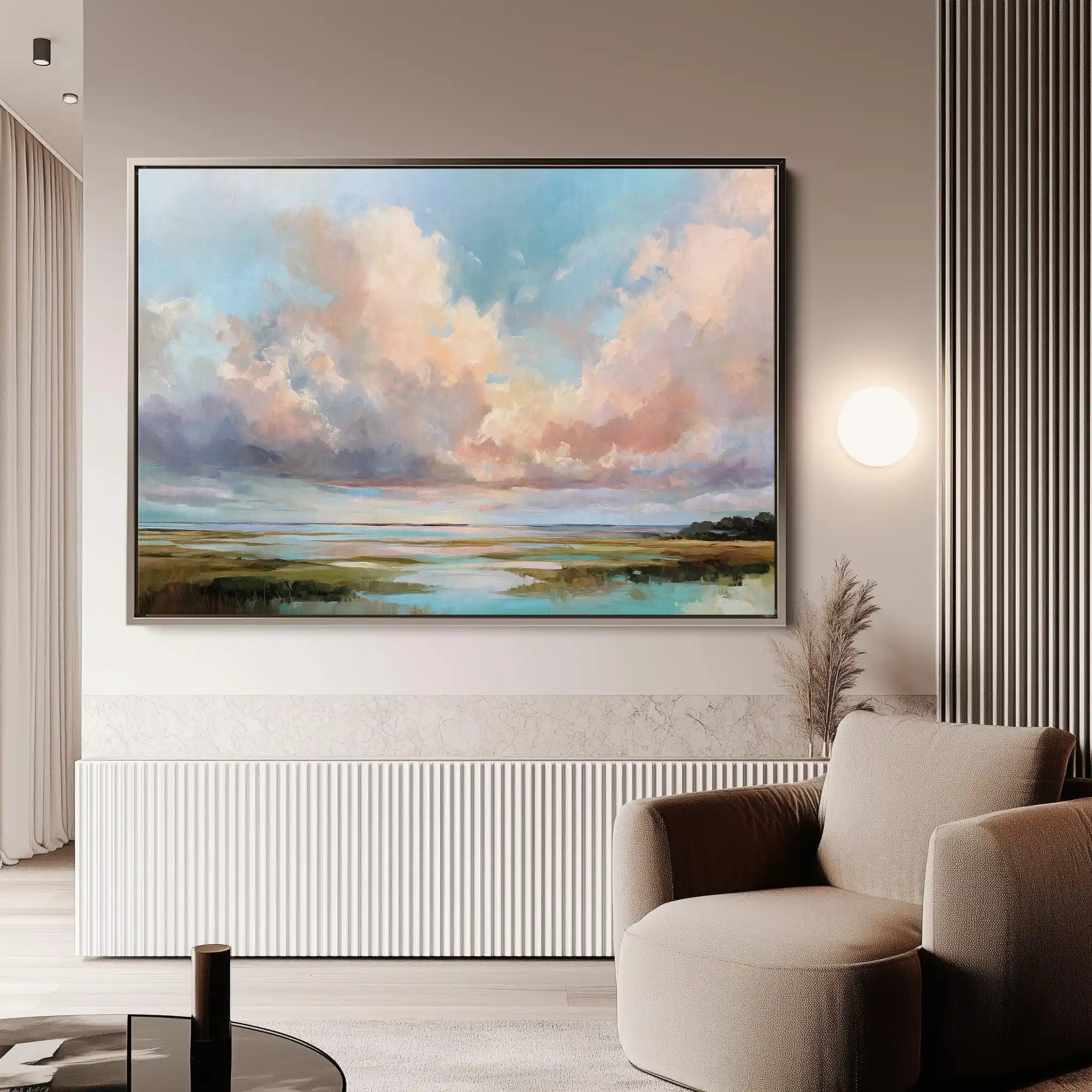 Abstract 1562 Canvas Art 60 x 40 cm / Black