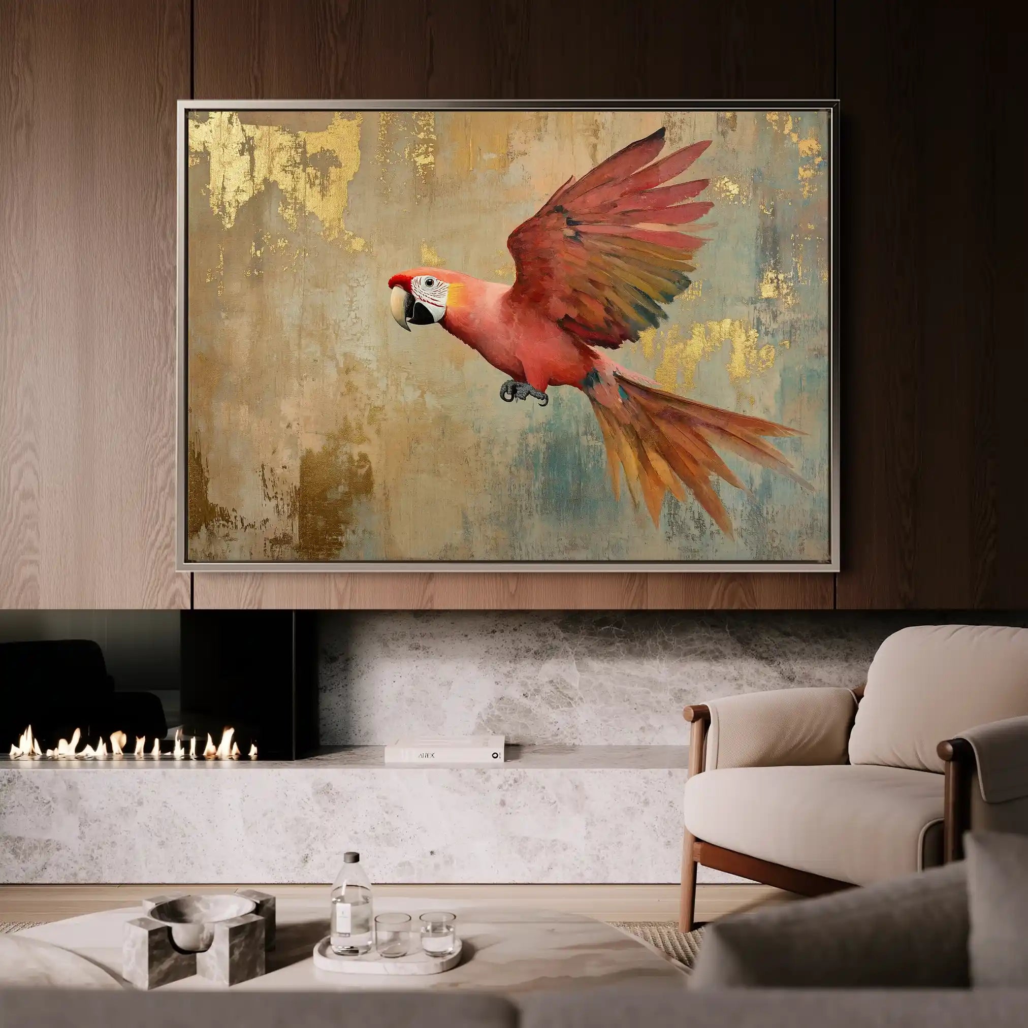 Animals 157 Canvas Art 60 x 40 cm / Black