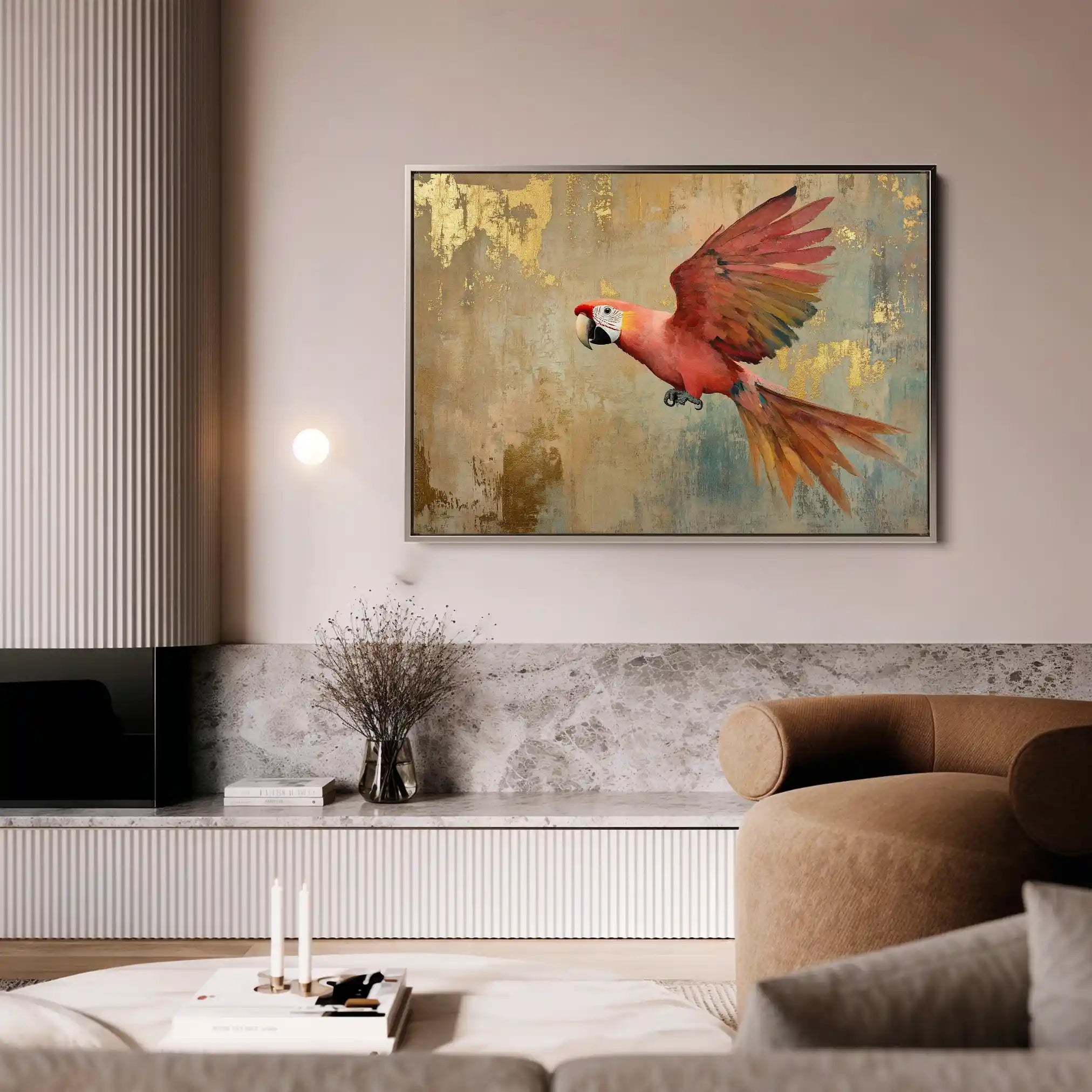 Animals 157 Canvas Art 60 x 40 cm / Black
