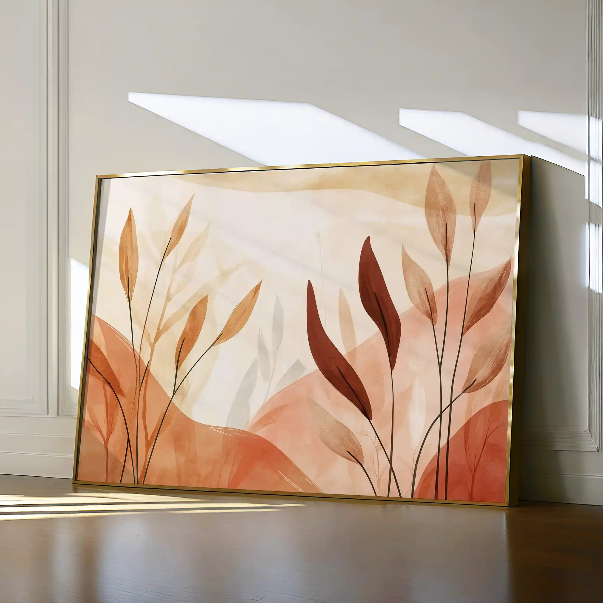 Boho 157 Canvas Art 60 x 40 cm / Black