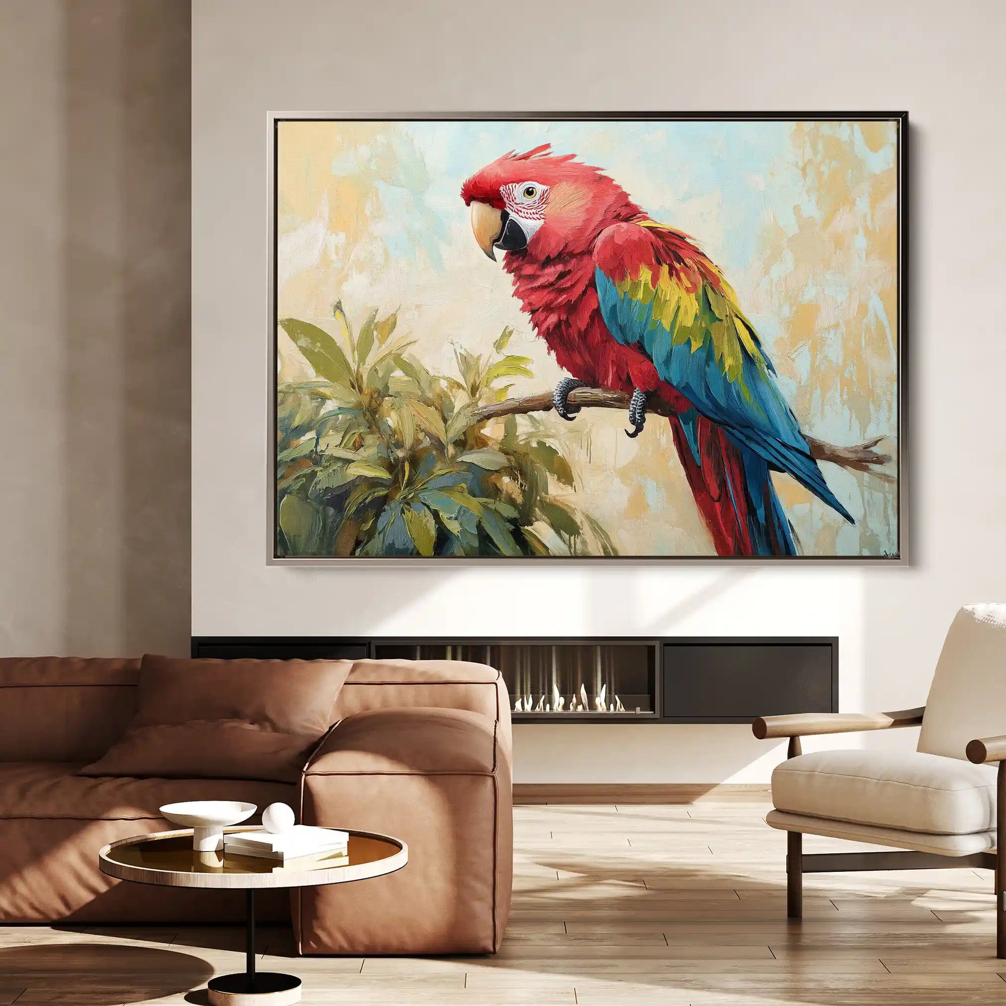 Animals 158 Canvas Art 60 x 40 cm / Black