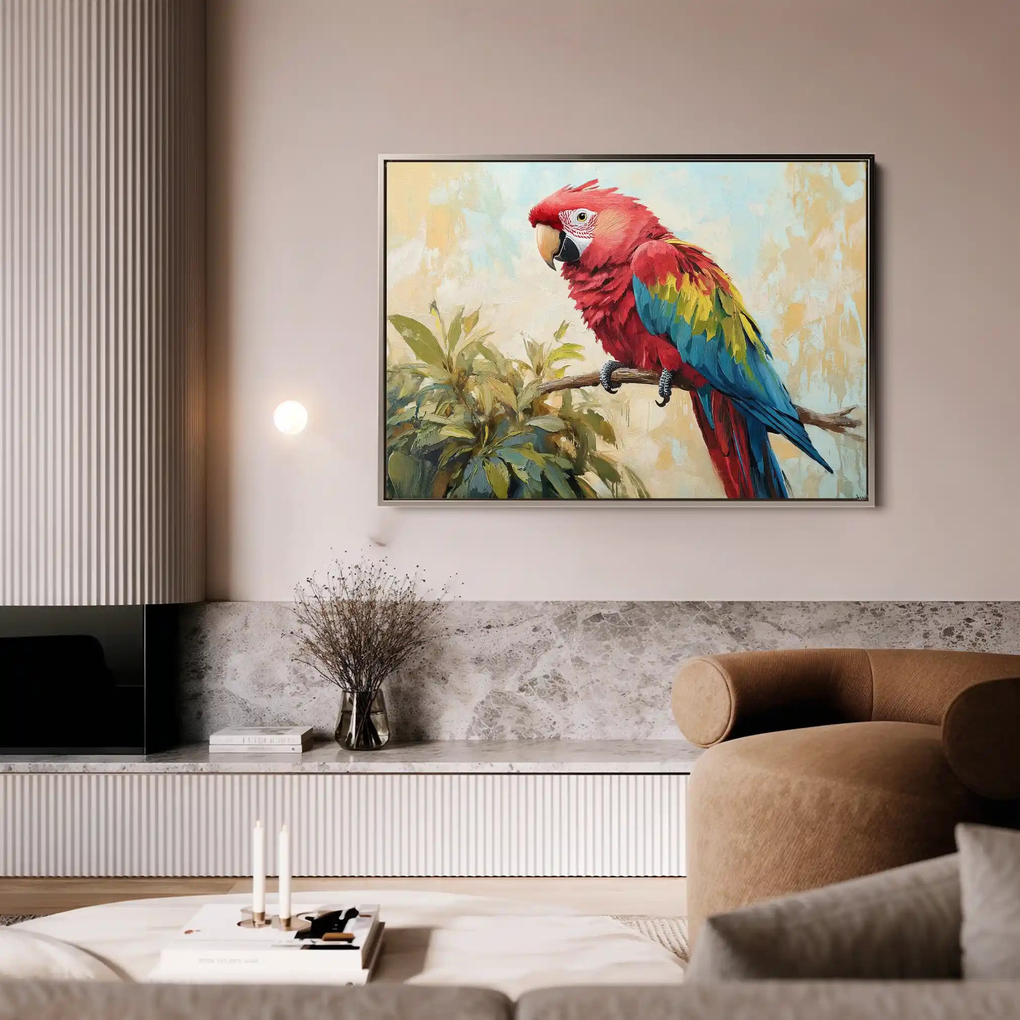 Animals 158 Canvas Art 60 x 40 cm / Black