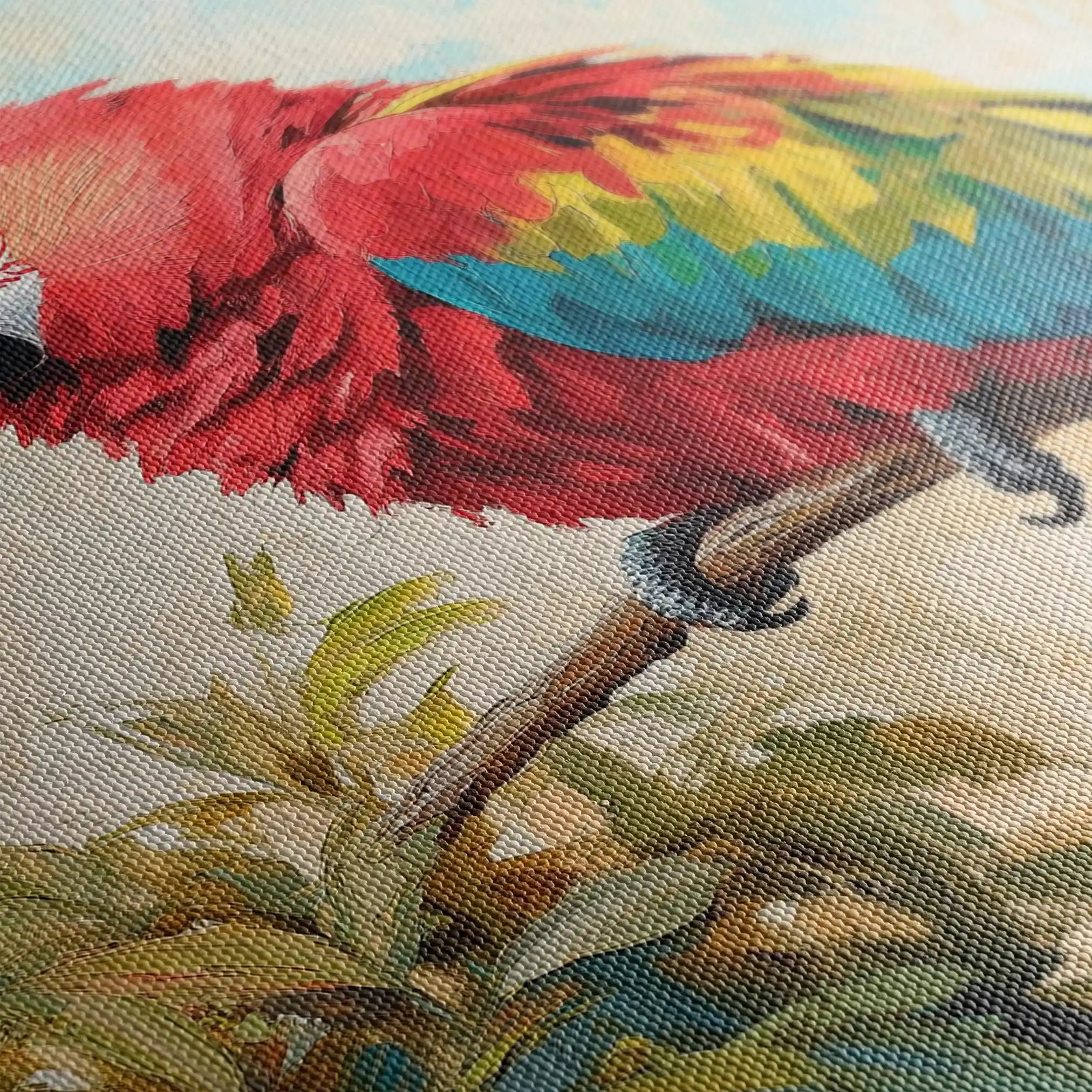 Animals 158 Canvas Art 60 x 40 cm / Black