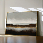 Abstract 1597 Canvas Art 60 x 40 cm / Black