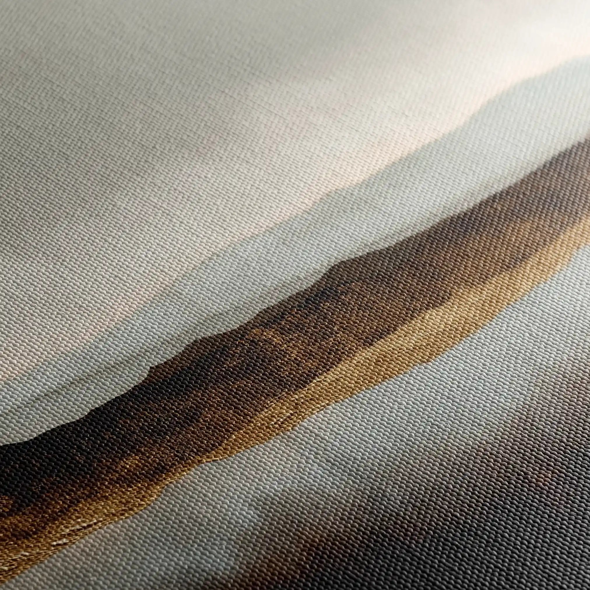 Abstract 1597 Canvas Art 60 x 40 cm / Black