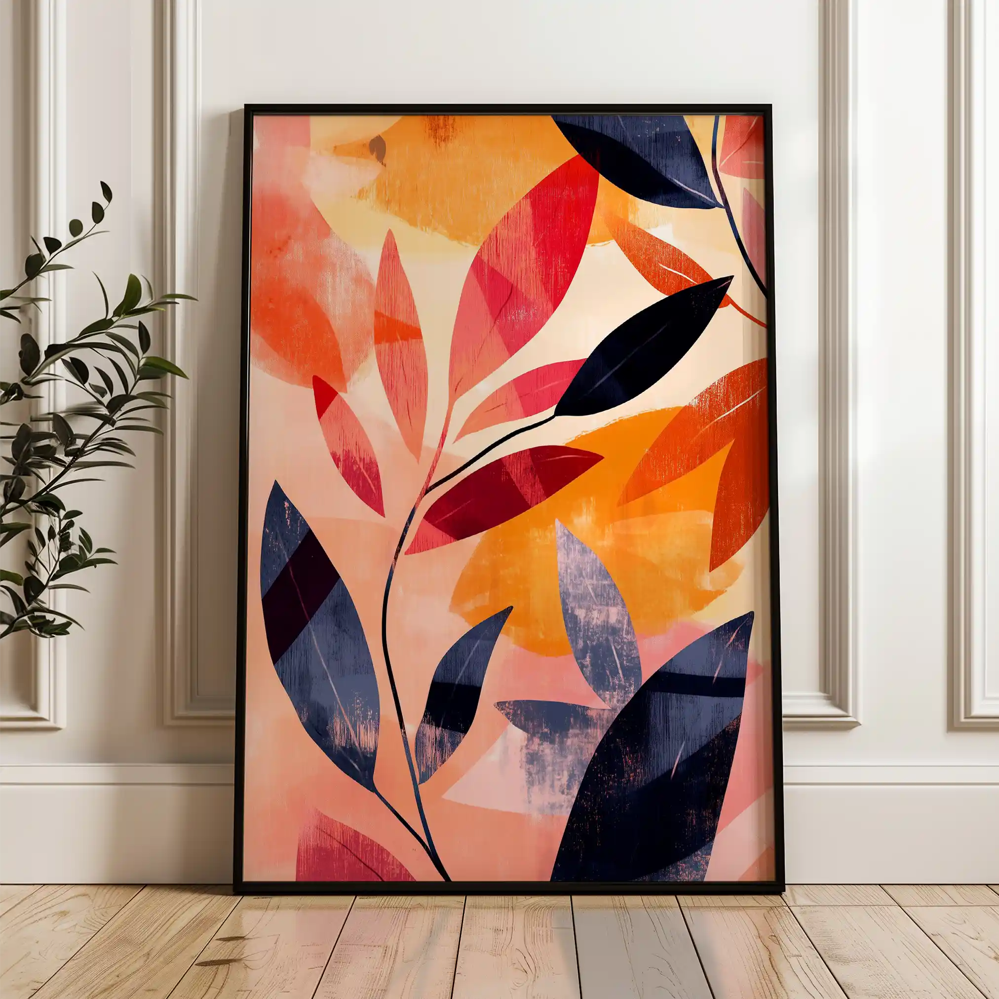 Boho 160 Canvas Art 60 x 40 cm / Black