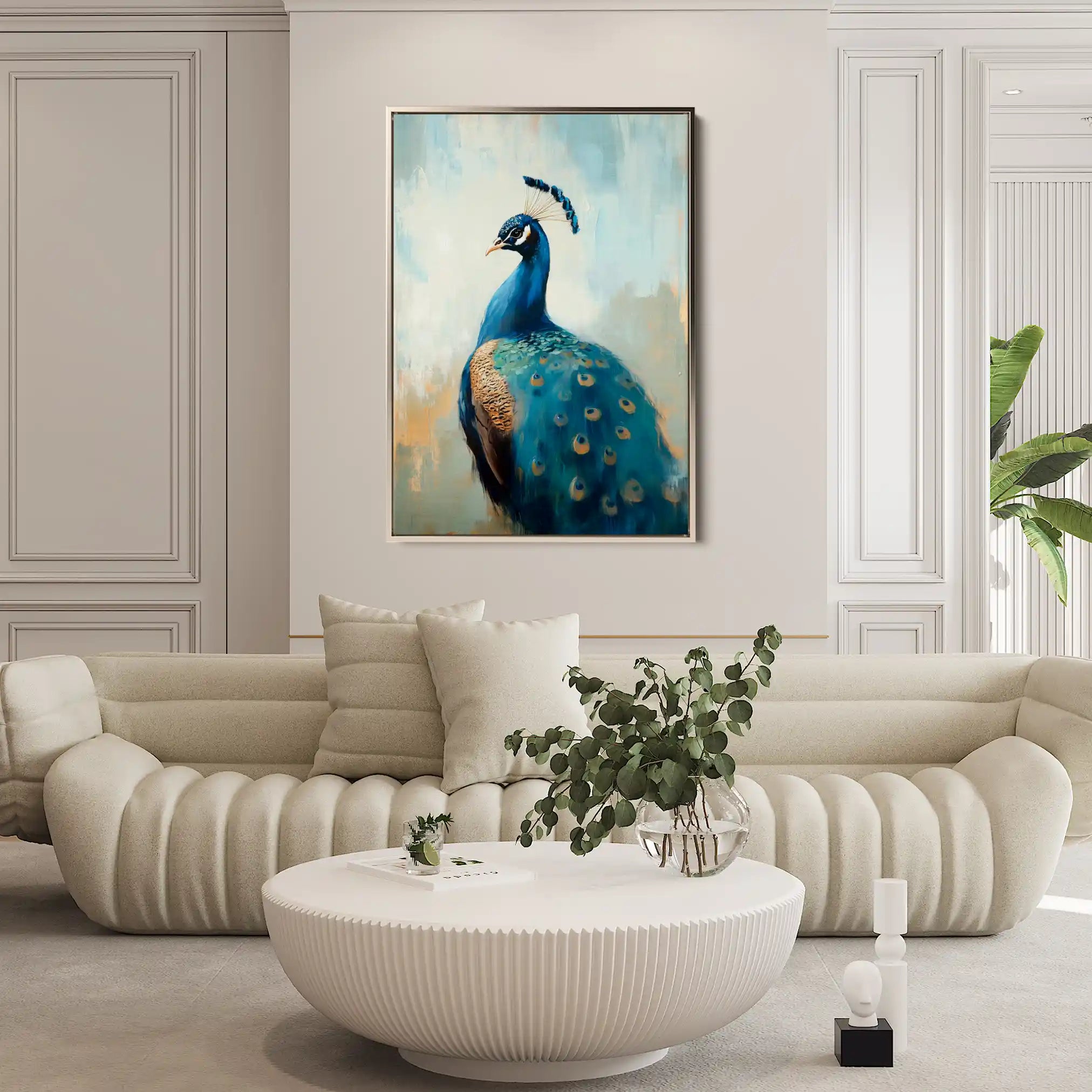 Animals 161 Canvas Art 60 x 40 cm / Black