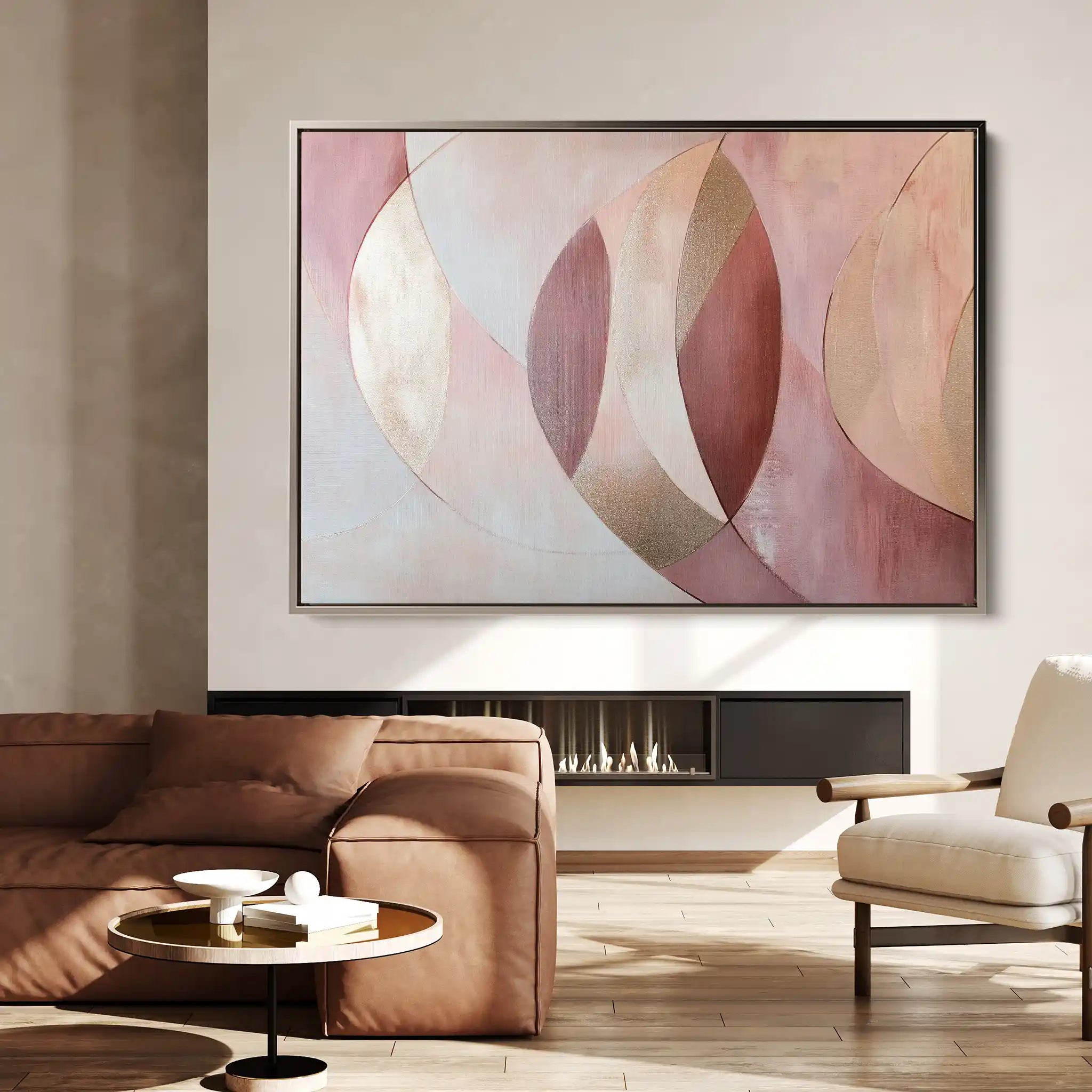 Boho 161 Canvas Art 60 x 40 cm / Black