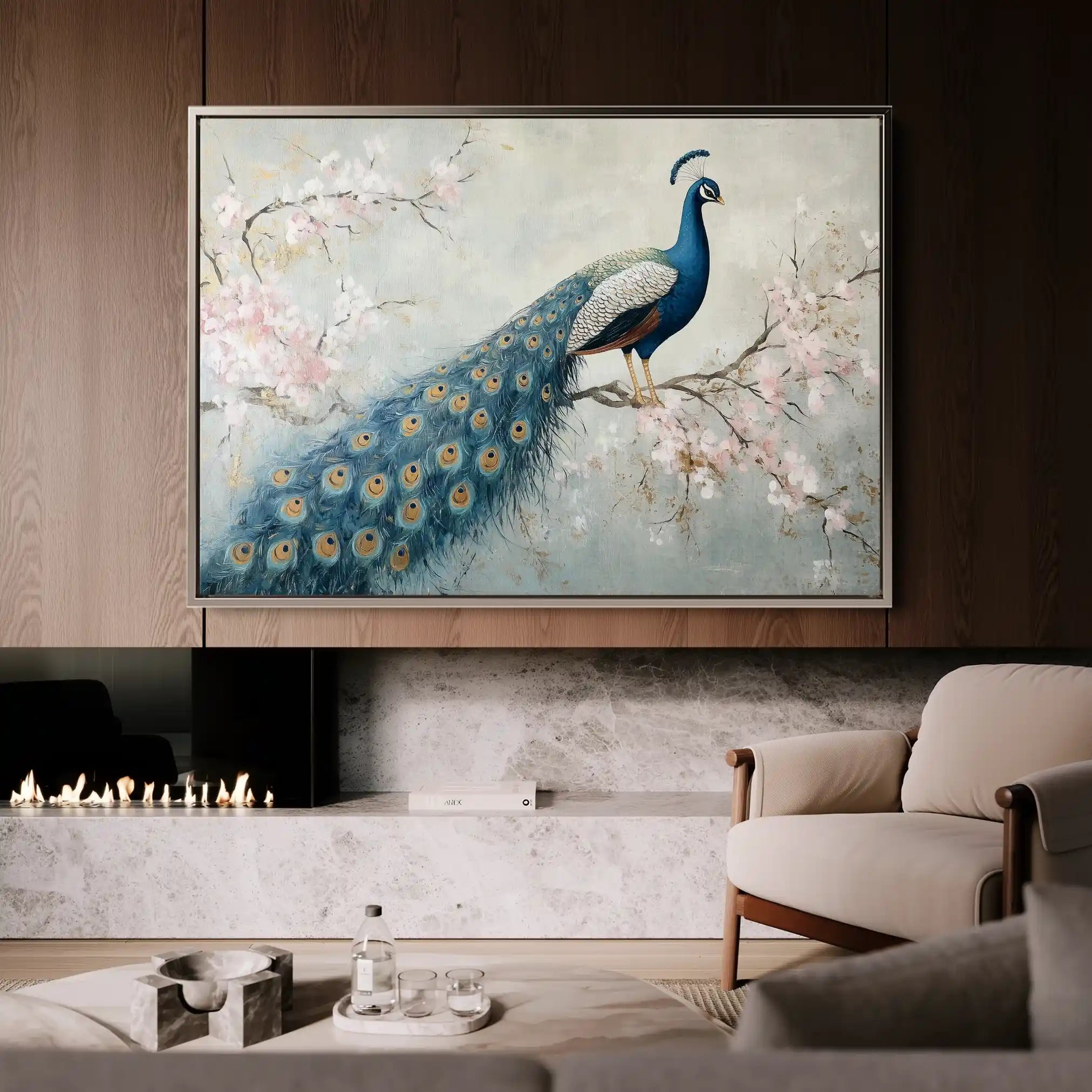 Animals 162 Canvas Art 60 x 40 cm / Black