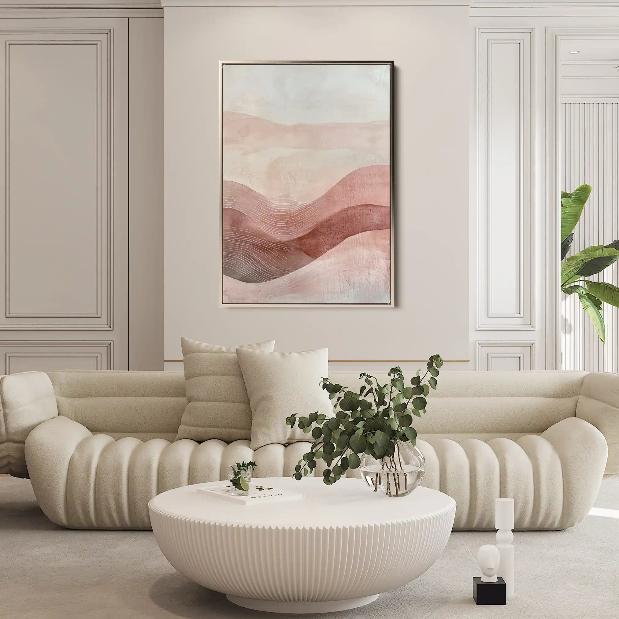 Boho 162 Canvas Art 60 x 40 cm / Black