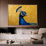 Animals 164 Canvas Art 60 x 40 cm / Black