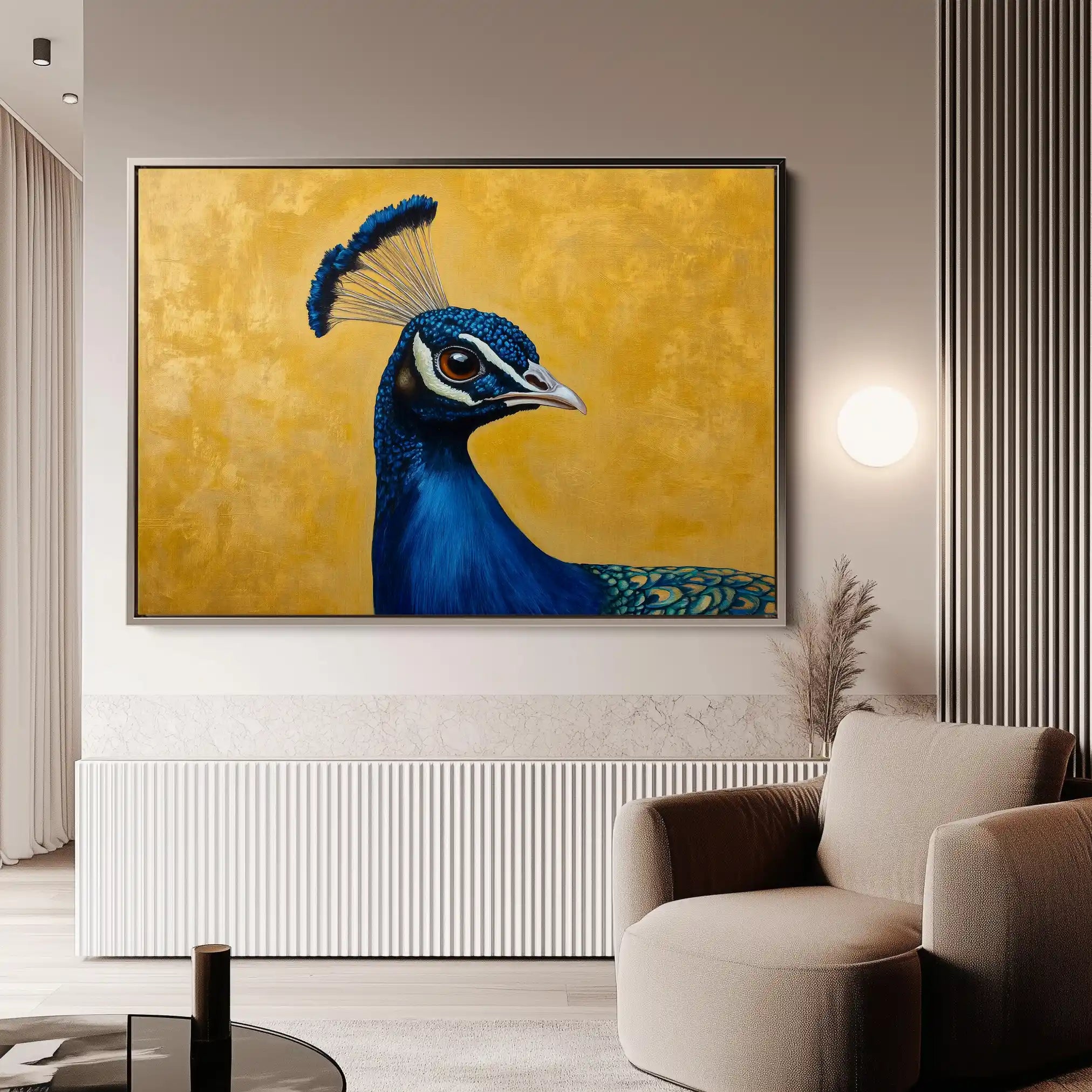 Animals 164 Canvas Art 60 x 40 cm / Black