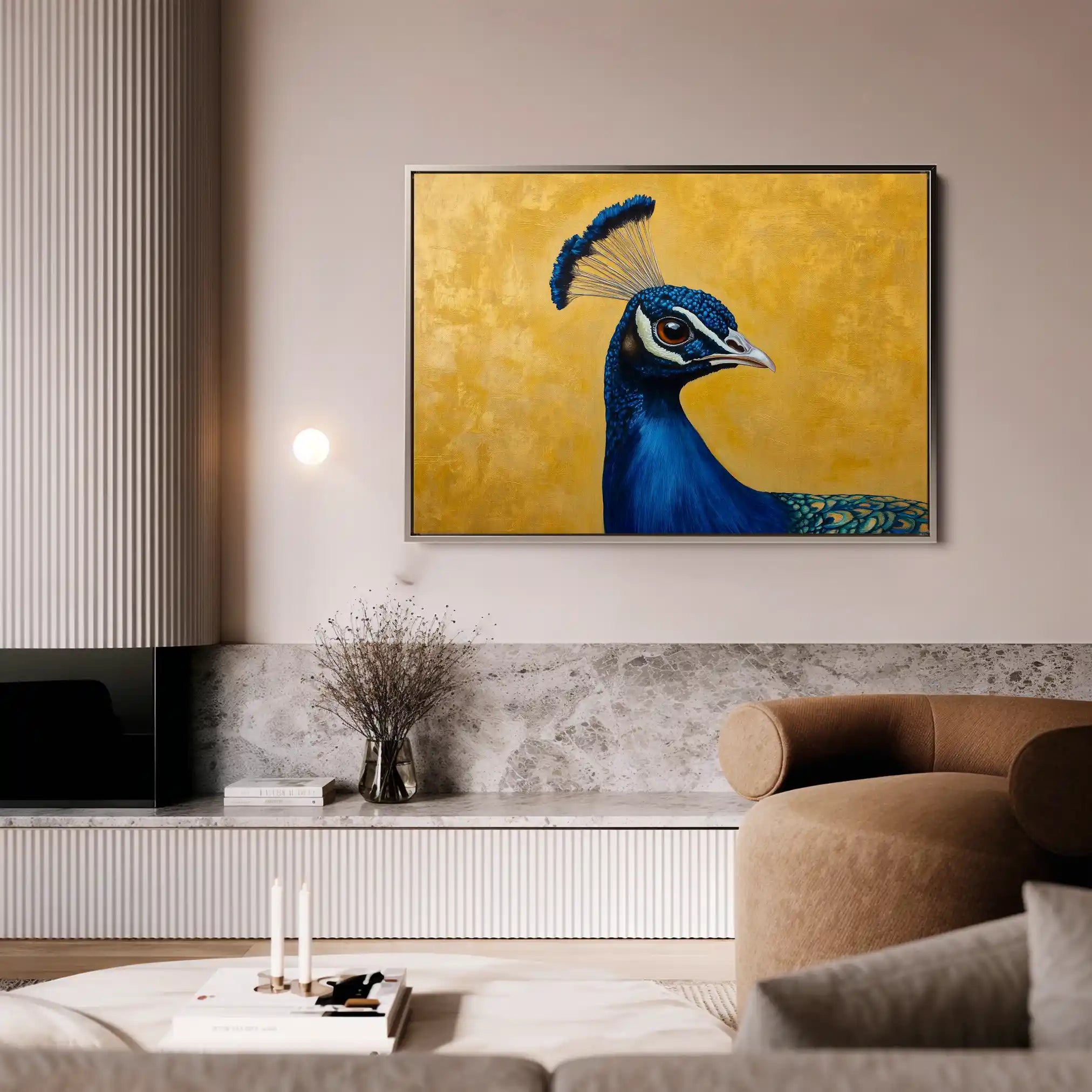 Animals 164 Canvas Art 60 x 40 cm / Black