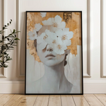 Portrait 164 Canvas Art 60 x 40 cm / Black