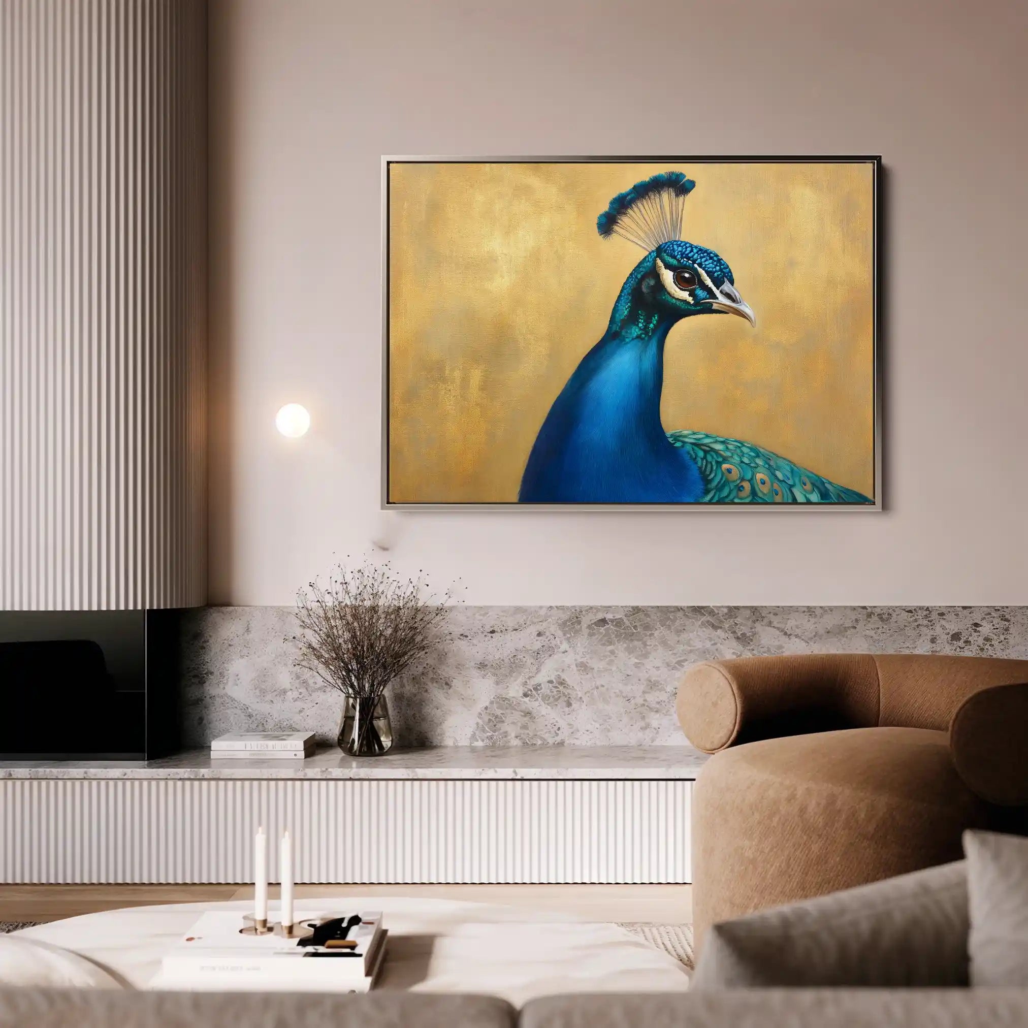 Animals 165 Canvas Art 60 x 40 cm / Black