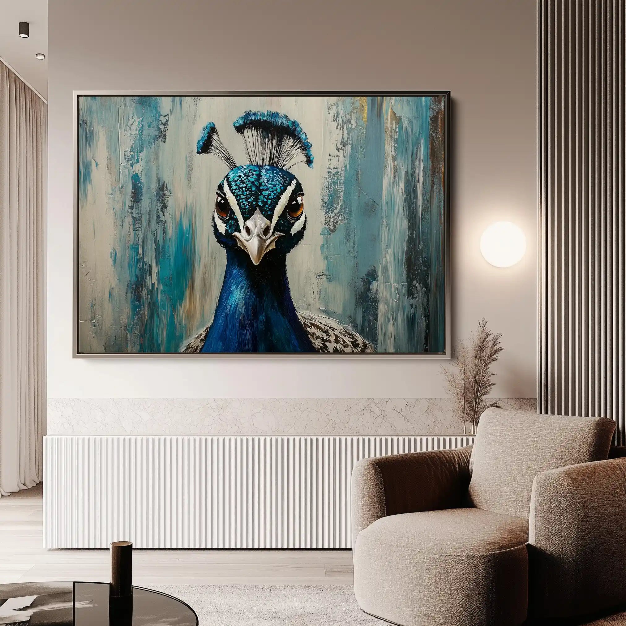 Animals 166 Canvas Art 60 x 40 cm / Black
