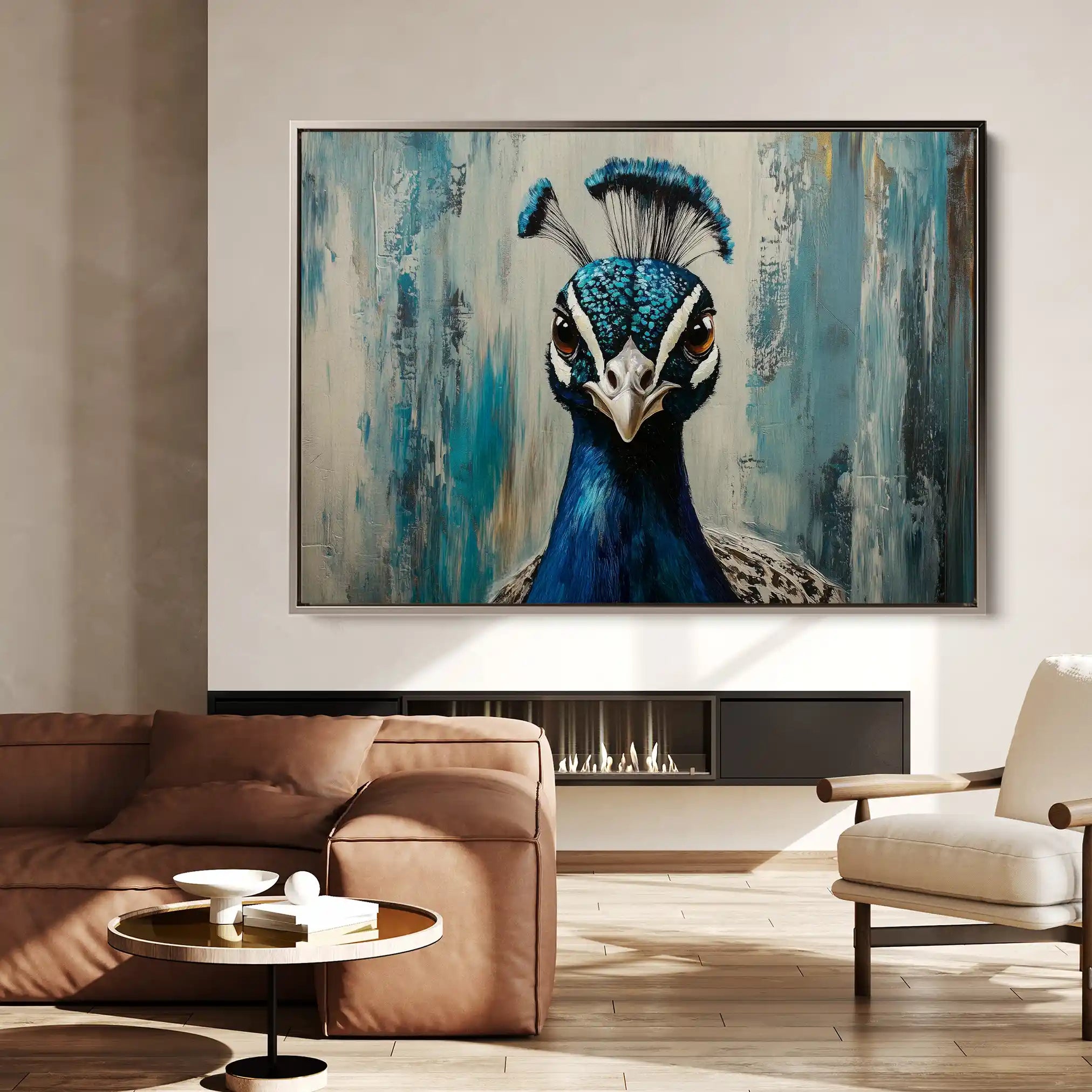 Animals 166 Canvas Art 60 x 40 cm / Black
