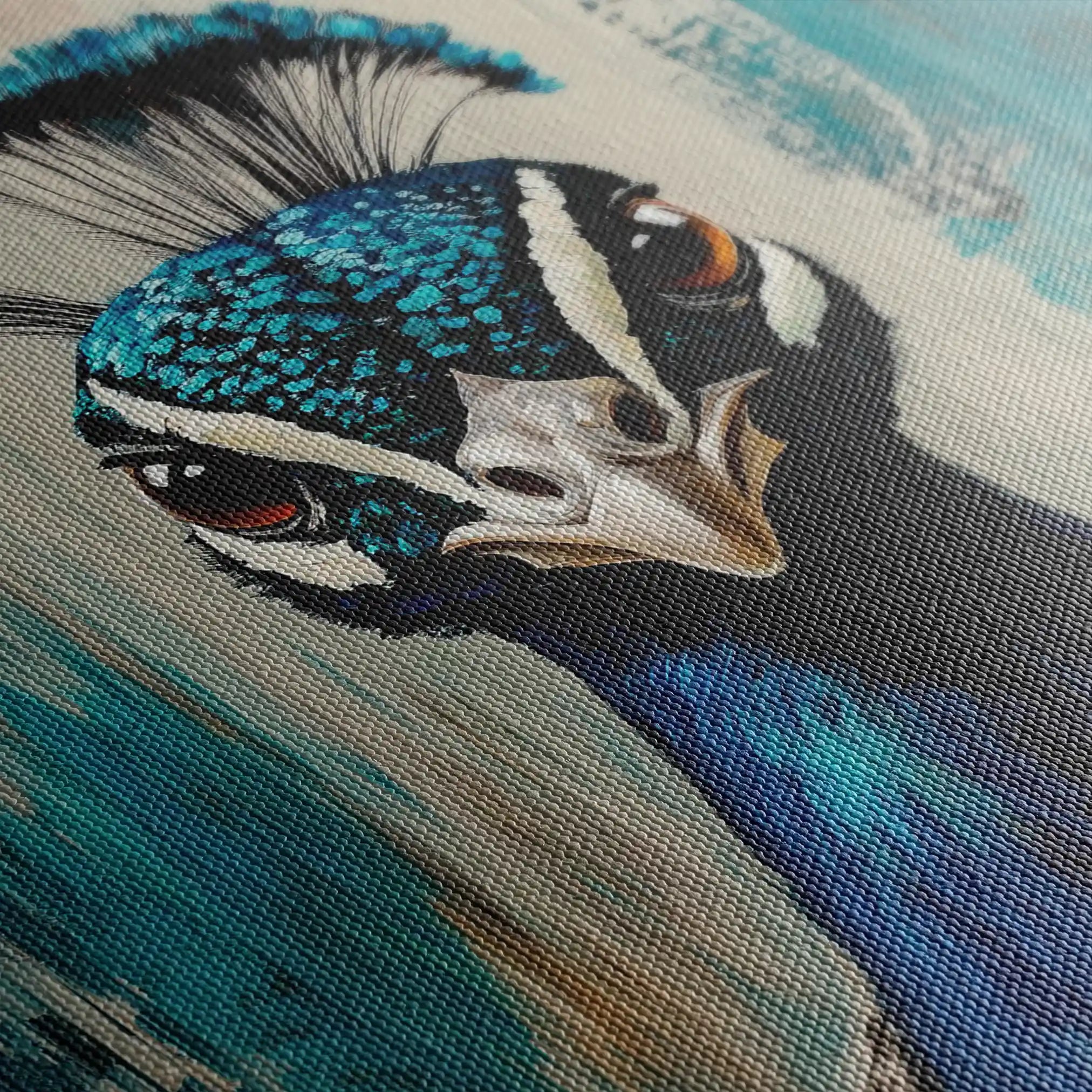 Animals 166 Canvas Art 60 x 40 cm / Black