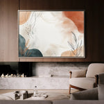 Boho 166 Canvas Art 60 x 40 cm / Black