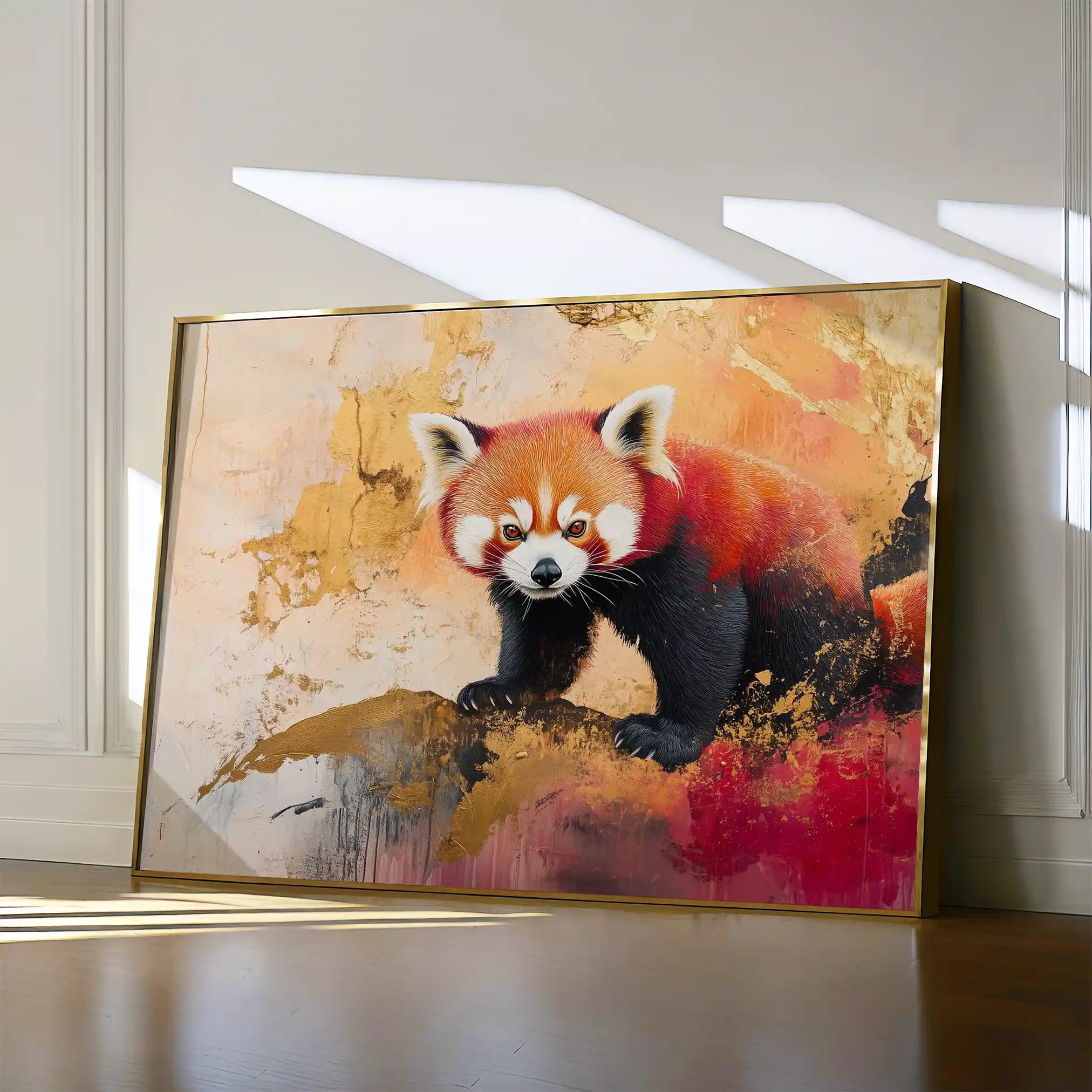 Animals 167 Canvas Art 60 x 40 cm / Black