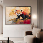 Animals 167 Canvas Art 60 x 40 cm / Black