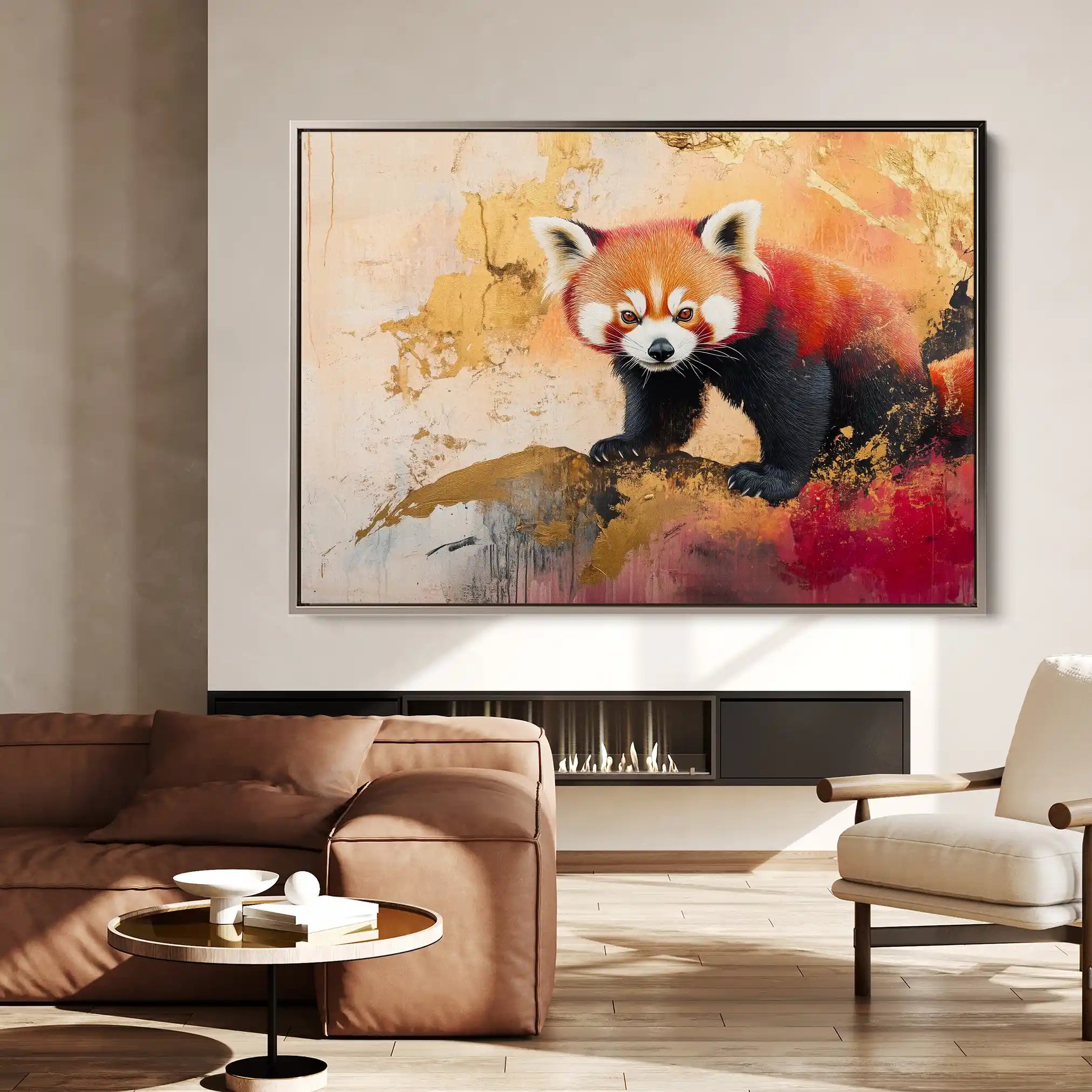 Animals 167 Canvas Art 60 x 40 cm / Black