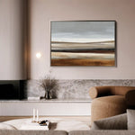 Abstract 1678 Canvas Art 60 x 40 cm / Black