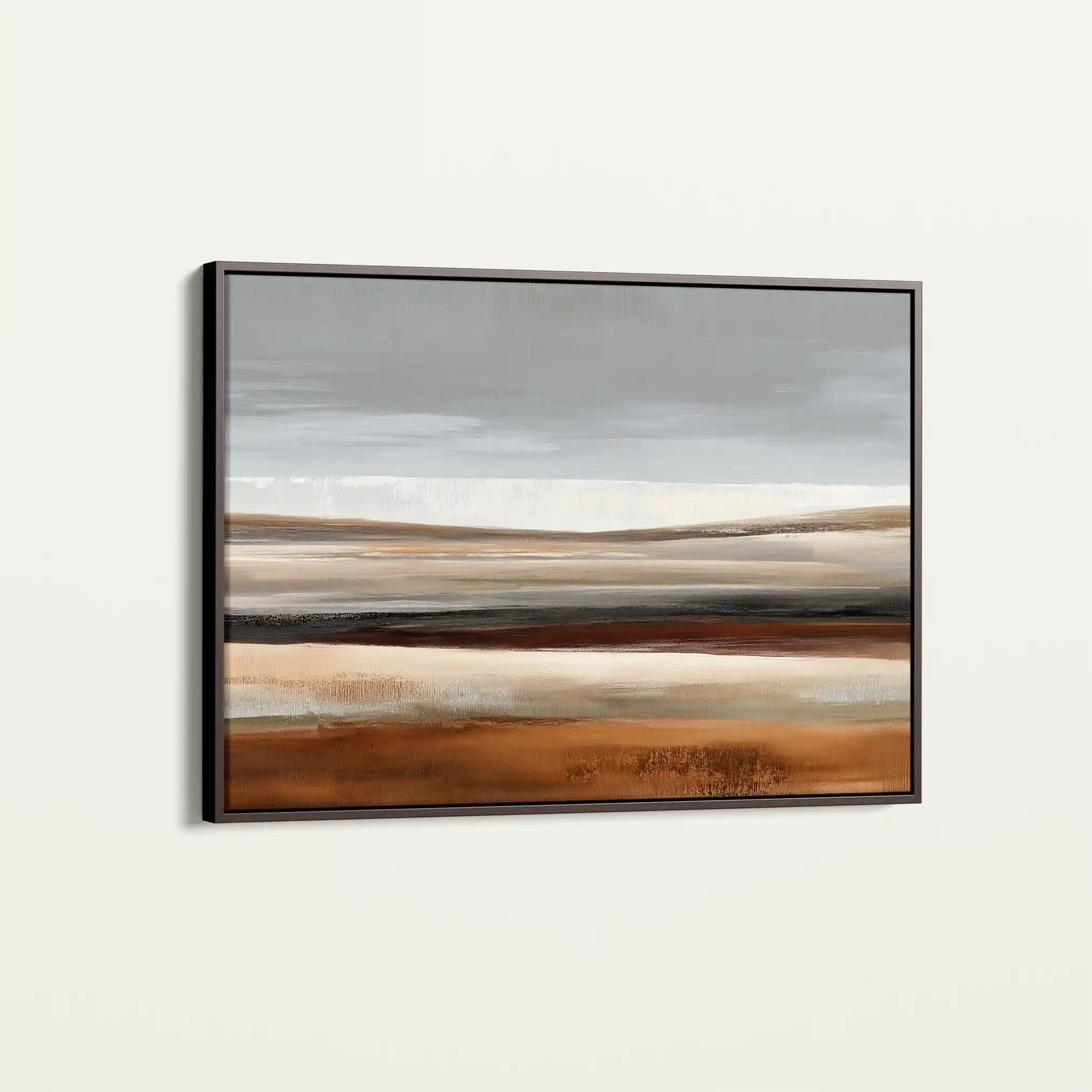 Abstract 1678 Canvas Art 60 x 40 cm / Black