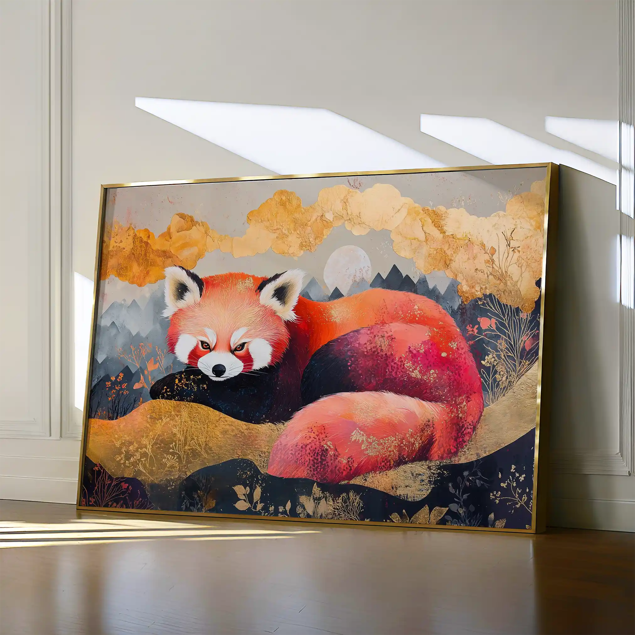 Animals 168 Canvas Art 60 x 40 cm / Black