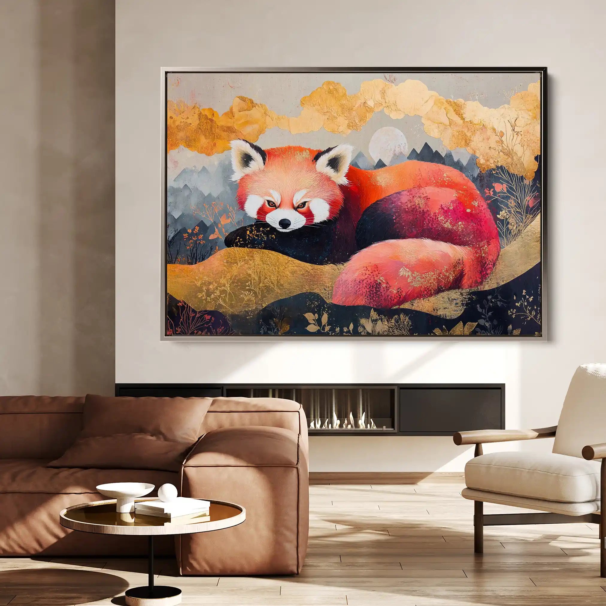 Animals 168 Canvas Art 60 x 40 cm / Black