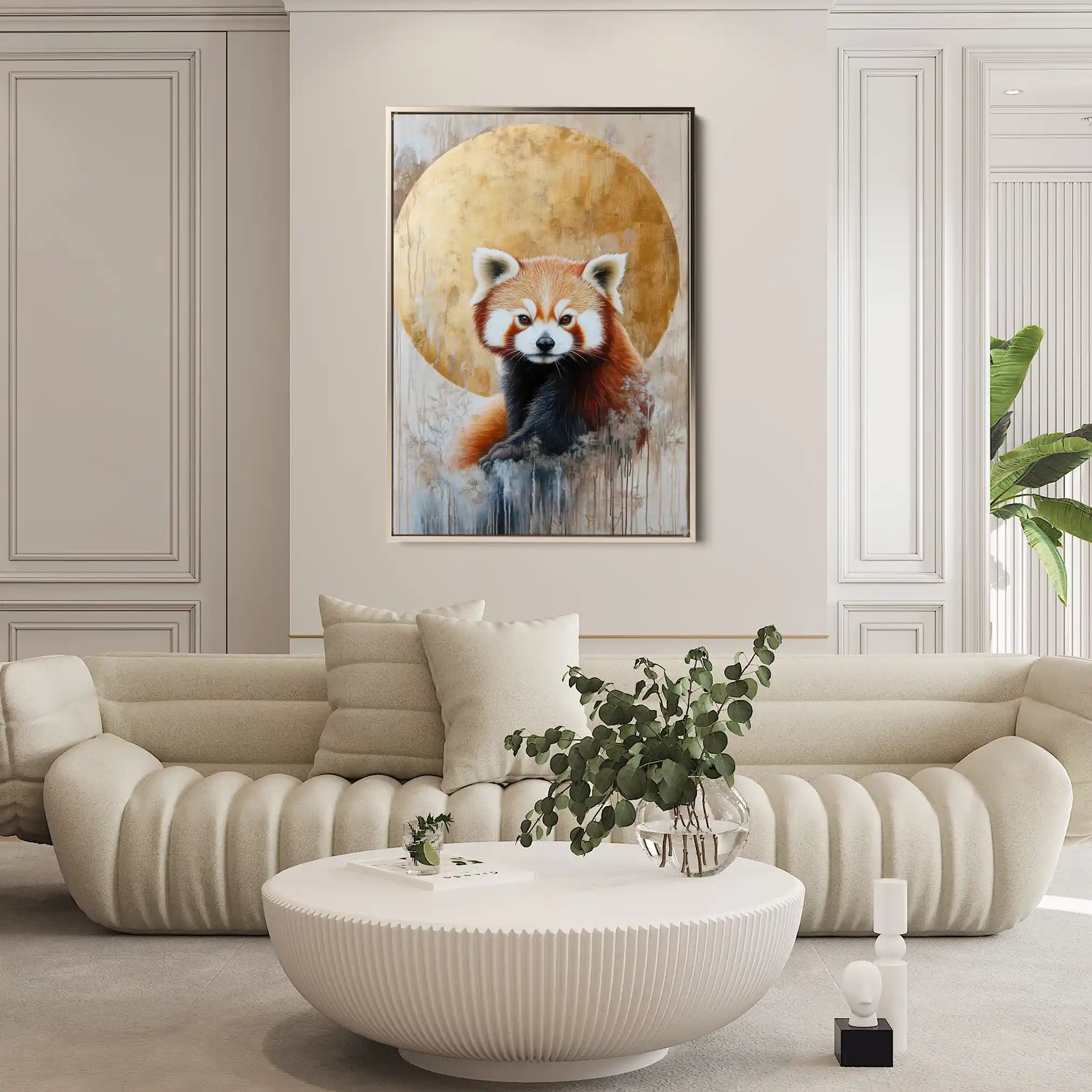 Animals 169 Canvas Art 60 x 40 cm / Black