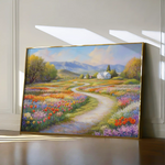 Landscape 169 Canvas Art 60 x 40 cm / Black