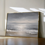 Abstract 1693 Canvas Art 60 x 40 cm / Black