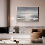 Abstract 1693 Canvas Art 60 x 40 cm / Black