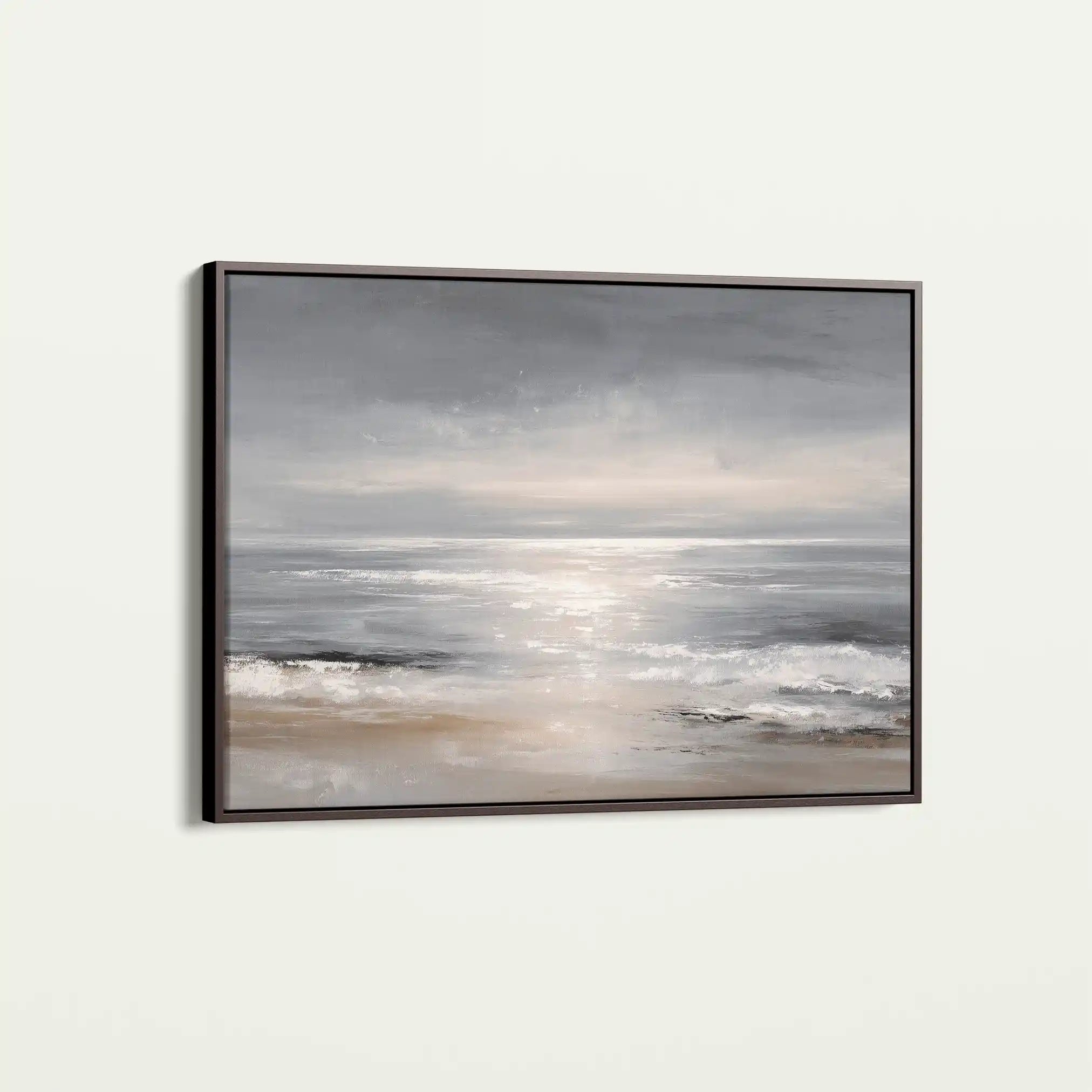 Abstract 1693 Canvas Art 60 x 40 cm / Black