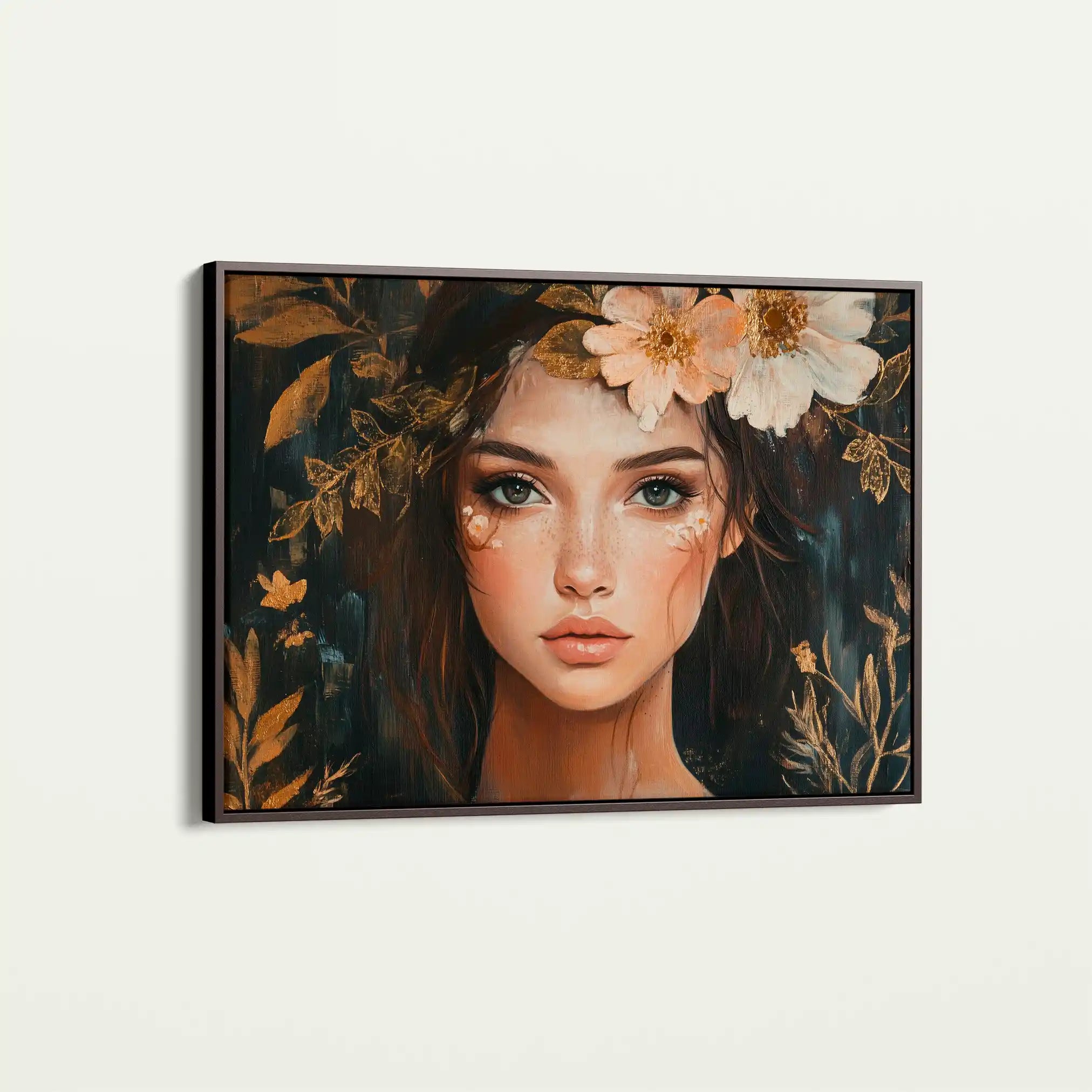 Portrait 170 Canvas Art 60 x 40 cm / Black