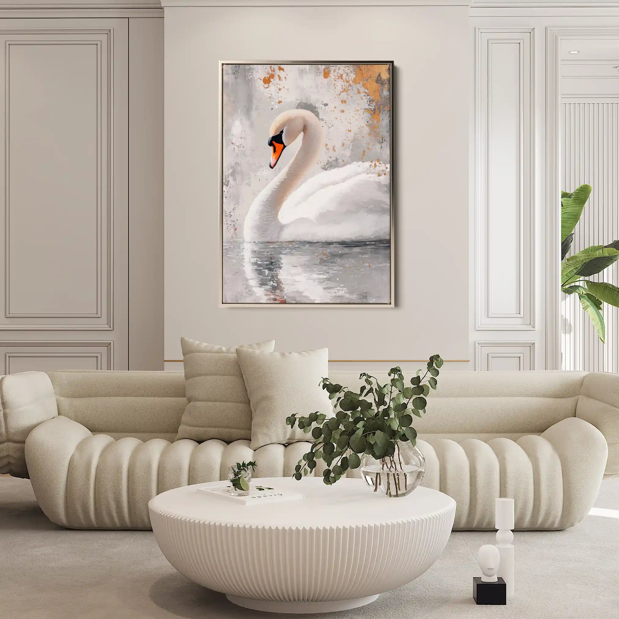Animals 171 Canvas Art 60 x 40 cm / Black