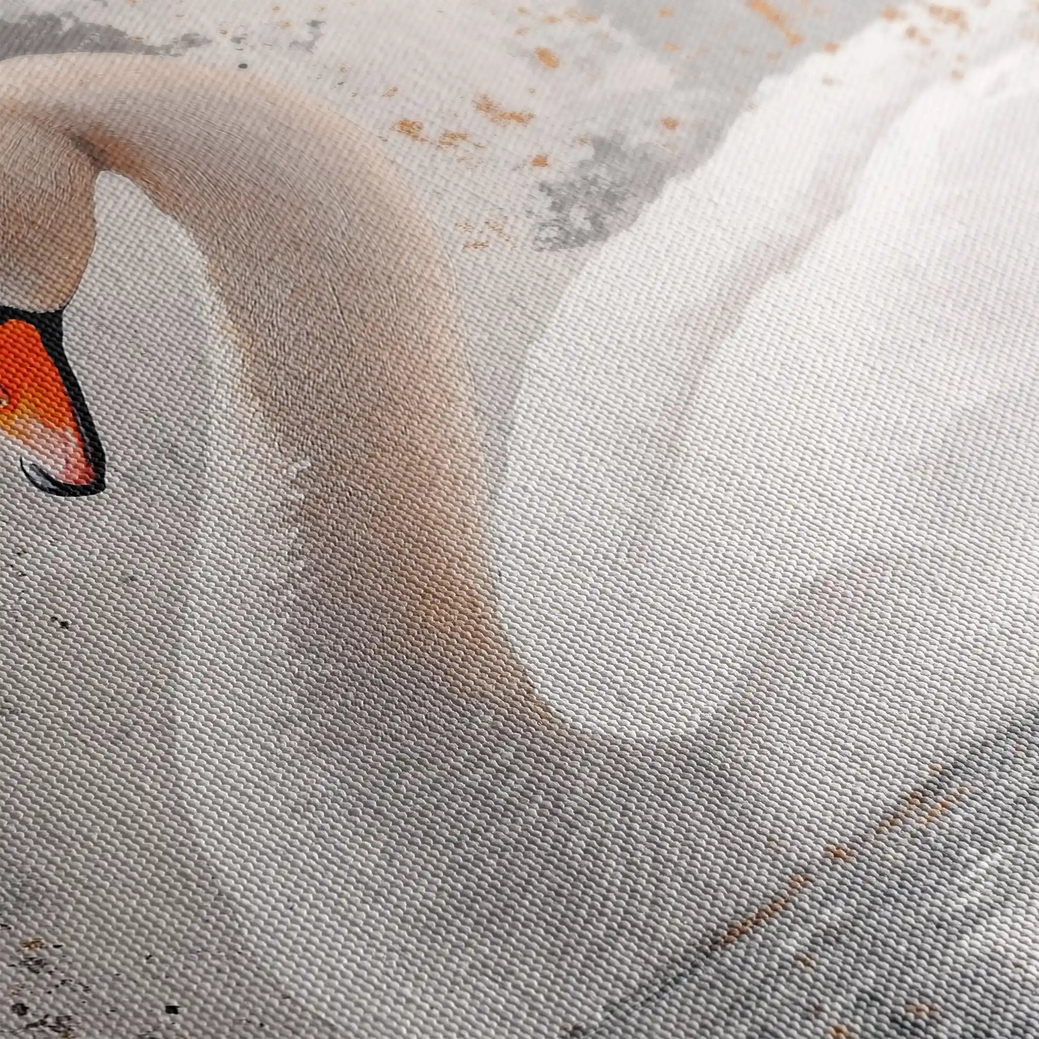 Animals 171 Canvas Art 60 x 40 cm / Black