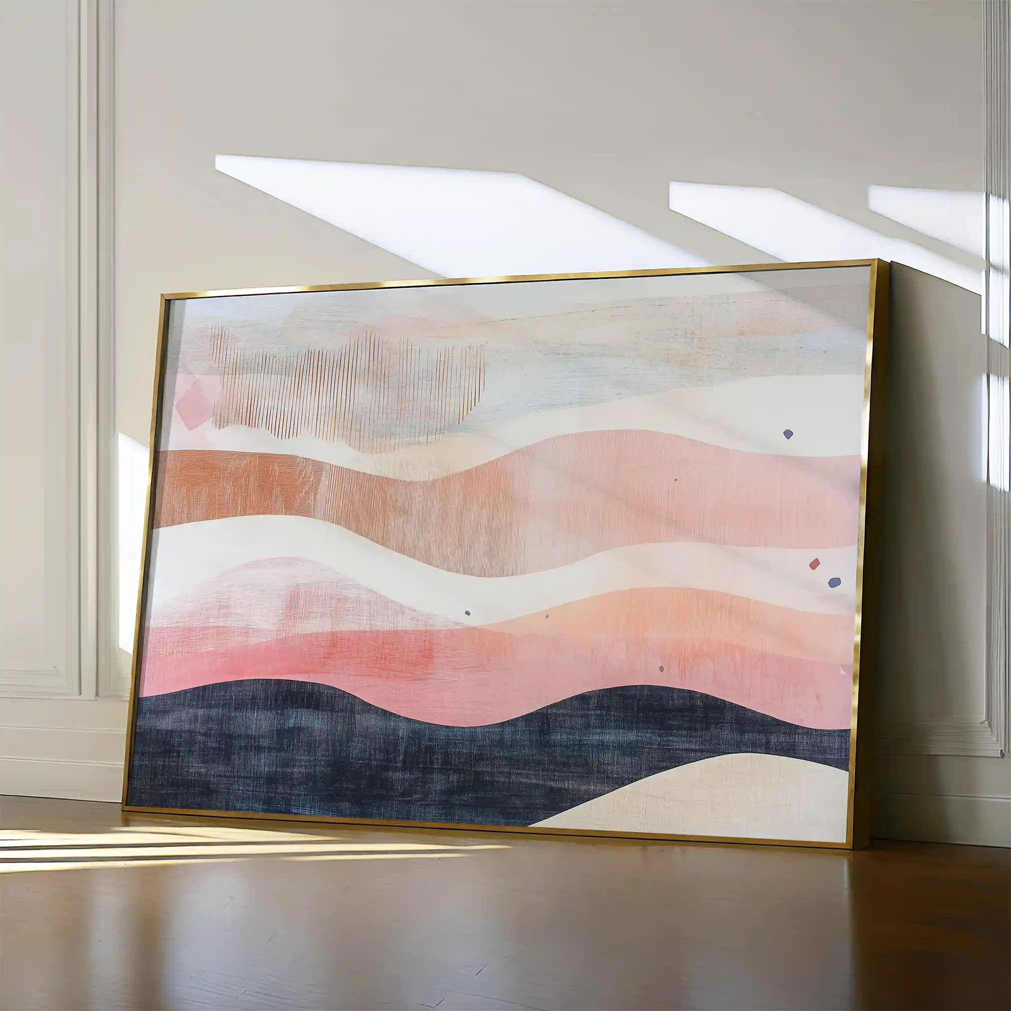 Boho 171 Canvas Art 60 x 40 cm / Black