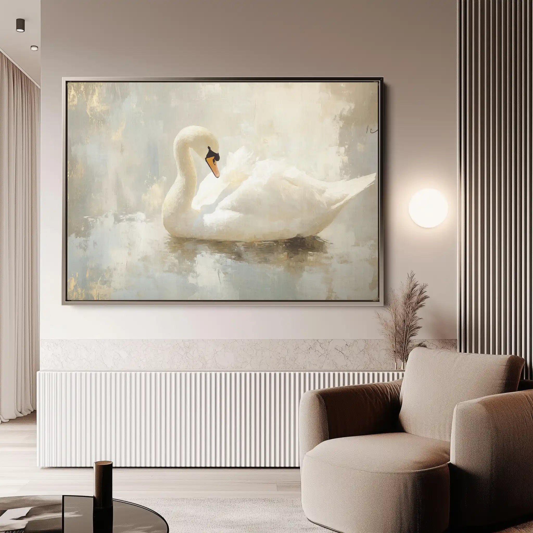 Animals 172 Canvas Art 60 x 40 cm / Black