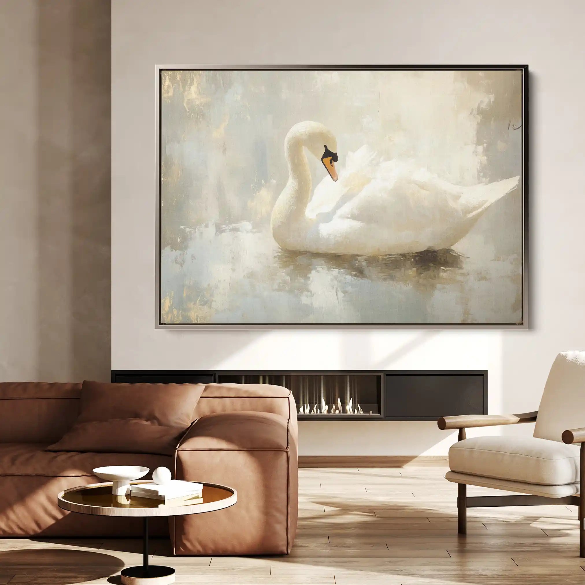Animals 172 Canvas Art 60 x 40 cm / Black