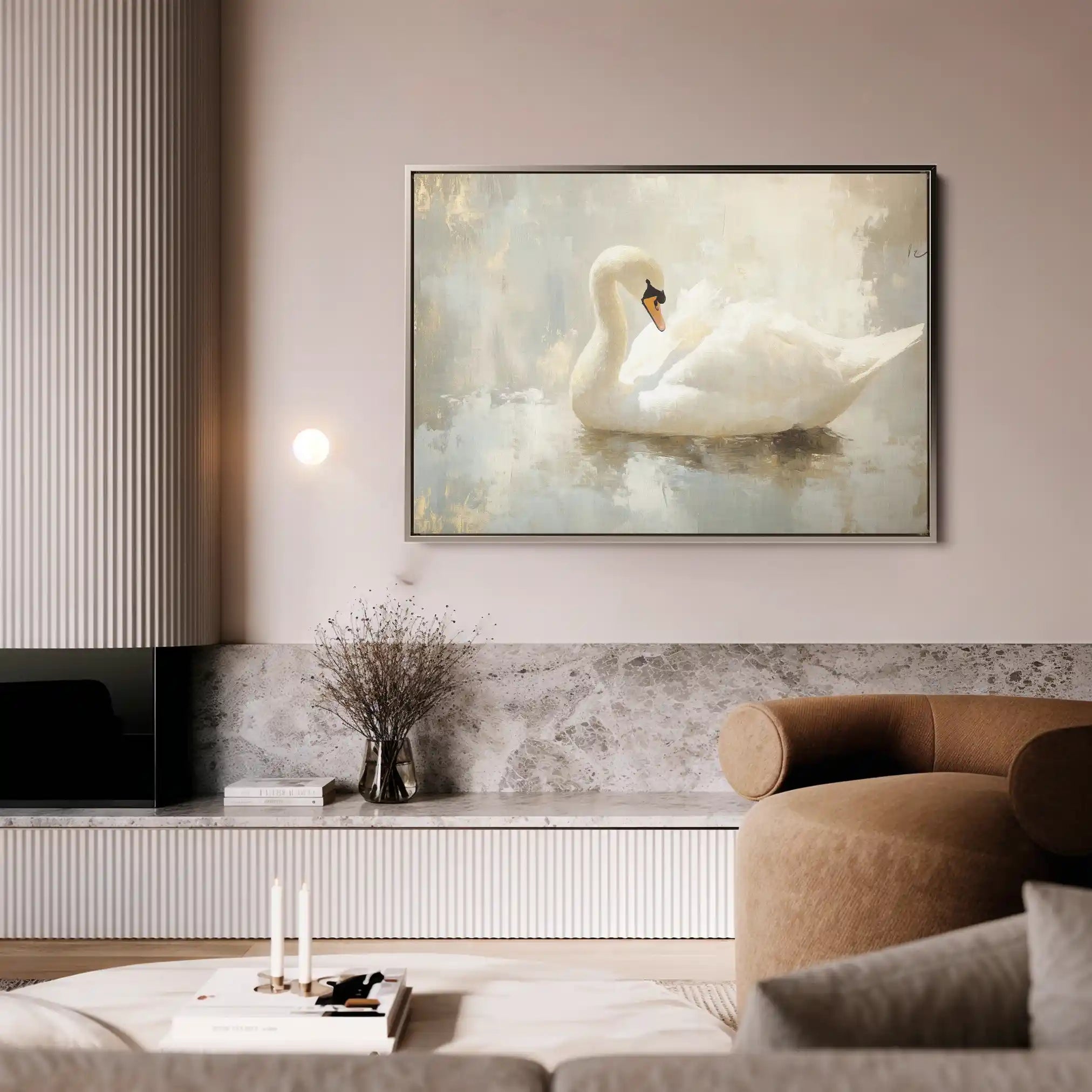Animals 172 Canvas Art 60 x 40 cm / Black